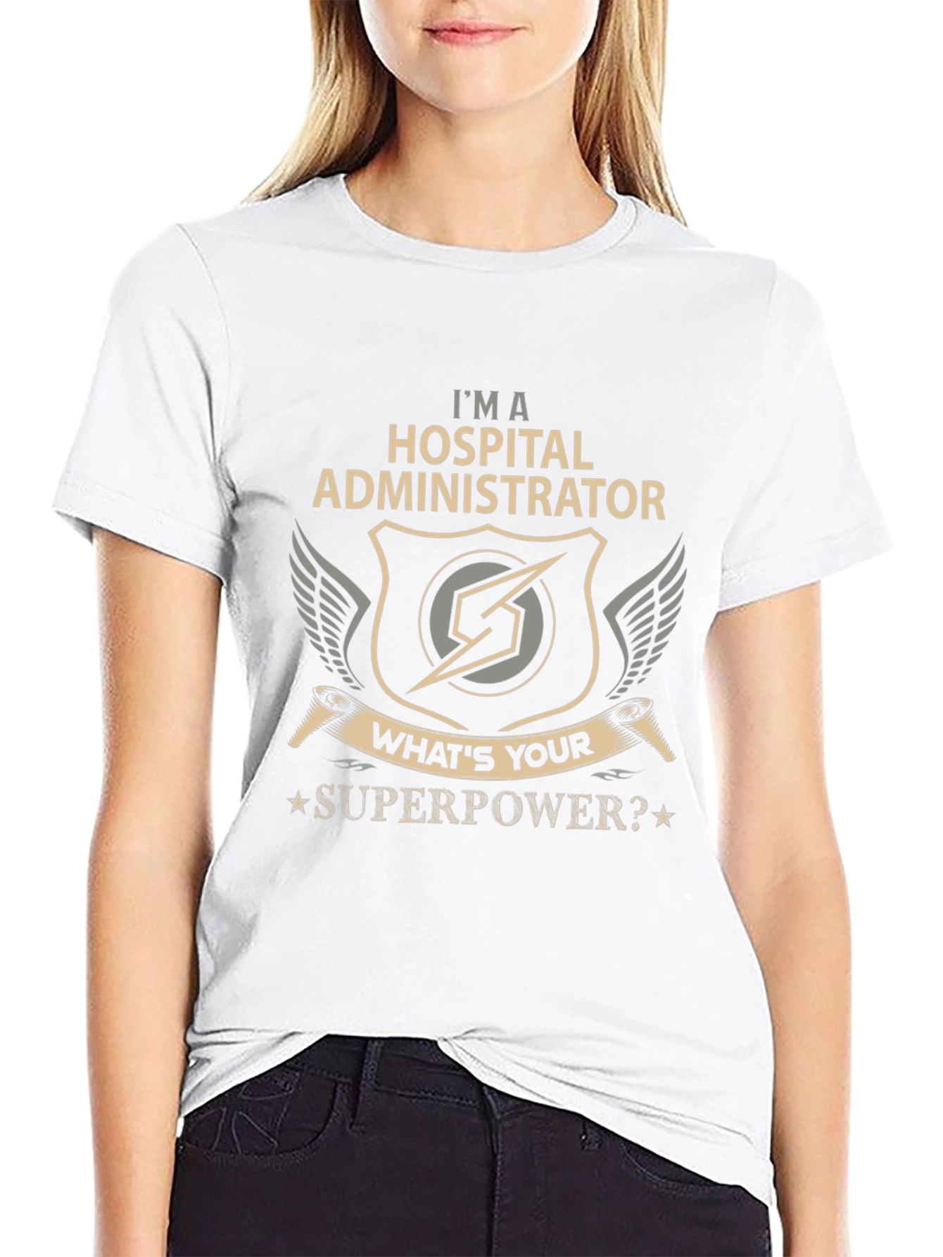 Hospital Administrator Superpower T-Shirt