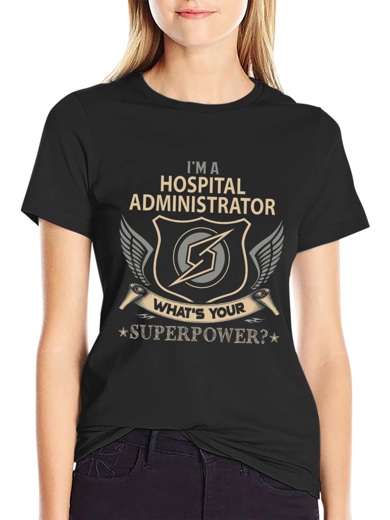 Hospital Administrator Superpower T-Shirt