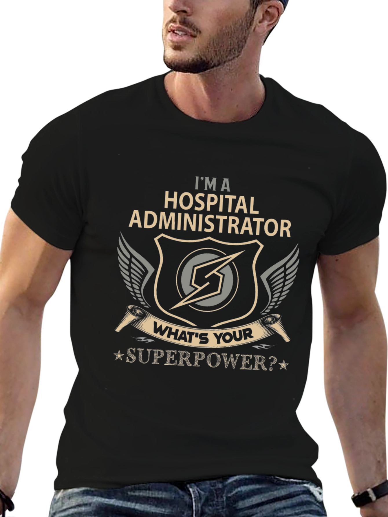 Hospital Administrator Superpower T-Shirt