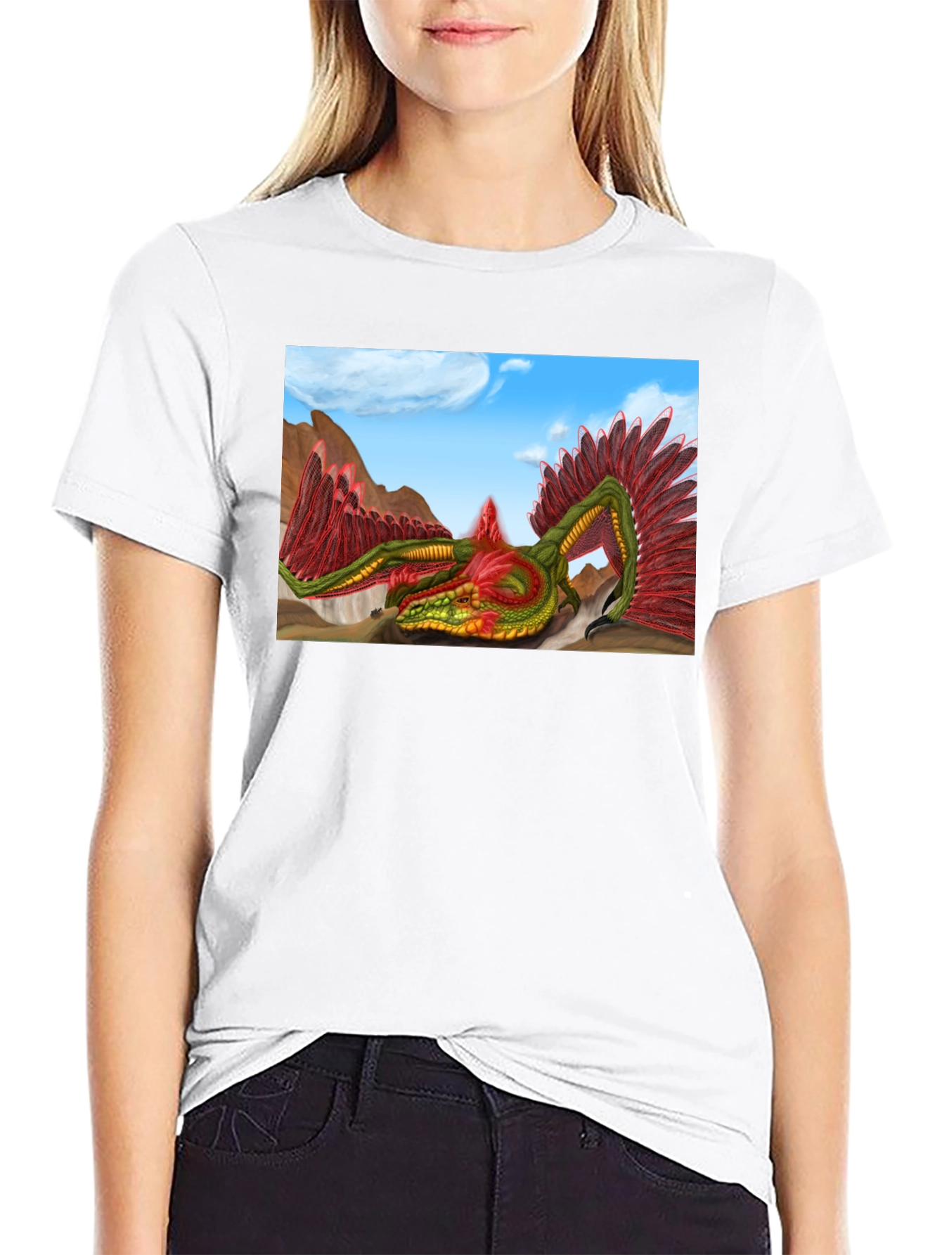 Quetzalcoatl Serpent Graphic Tee