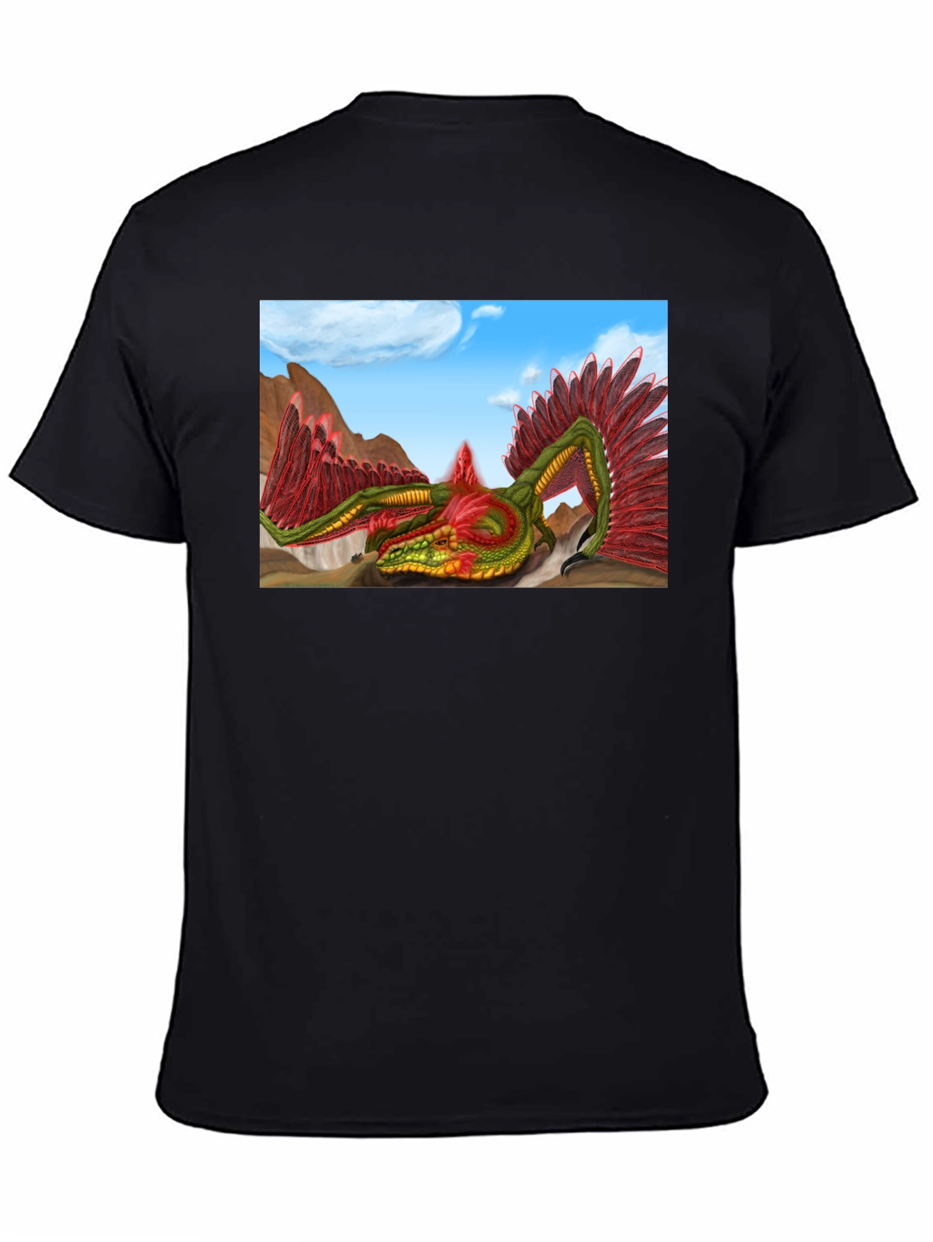 Quetzalcoatl Serpent Graphic Tee
