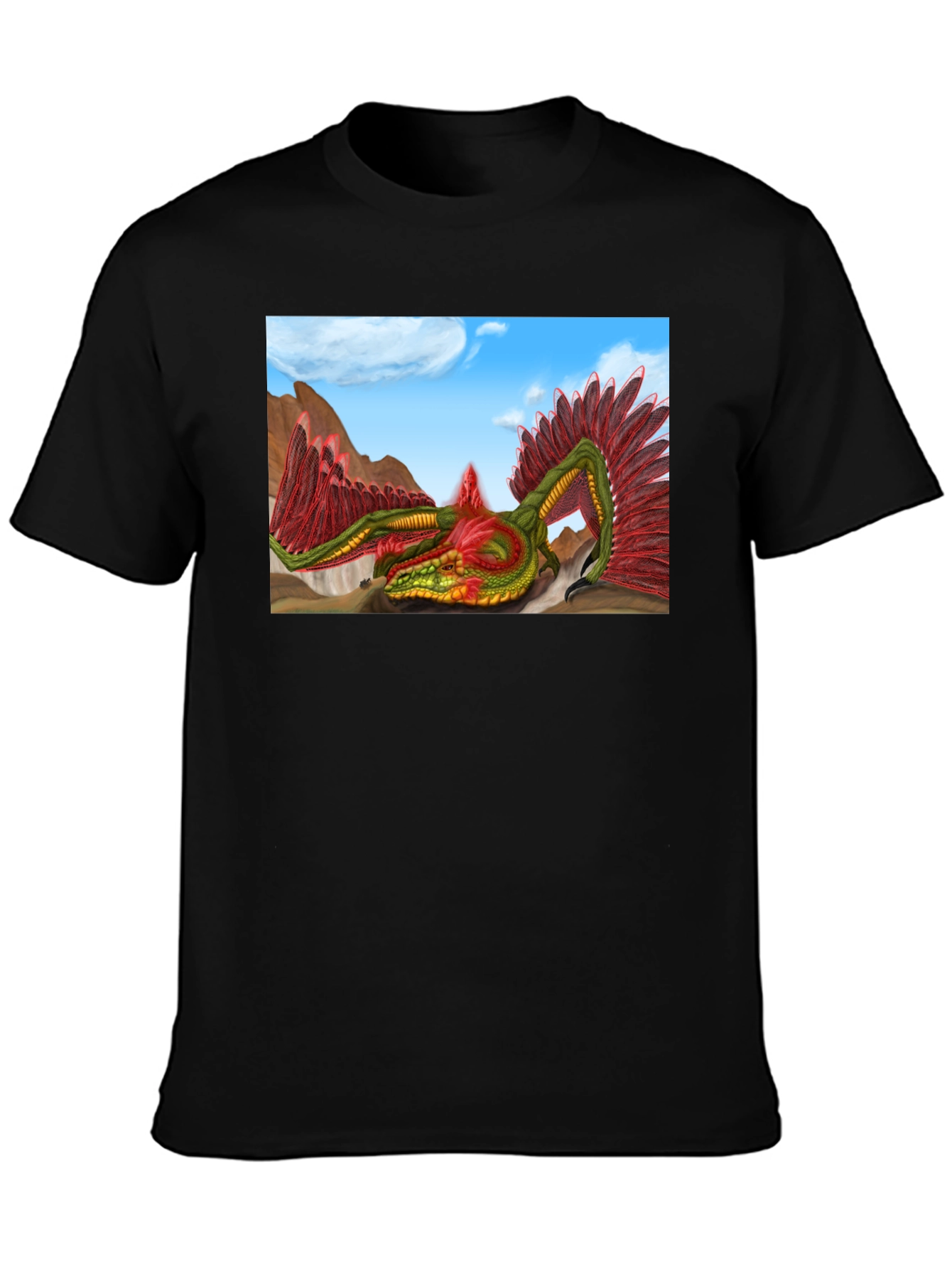 Quetzalcoatl Serpent Graphic Tee
