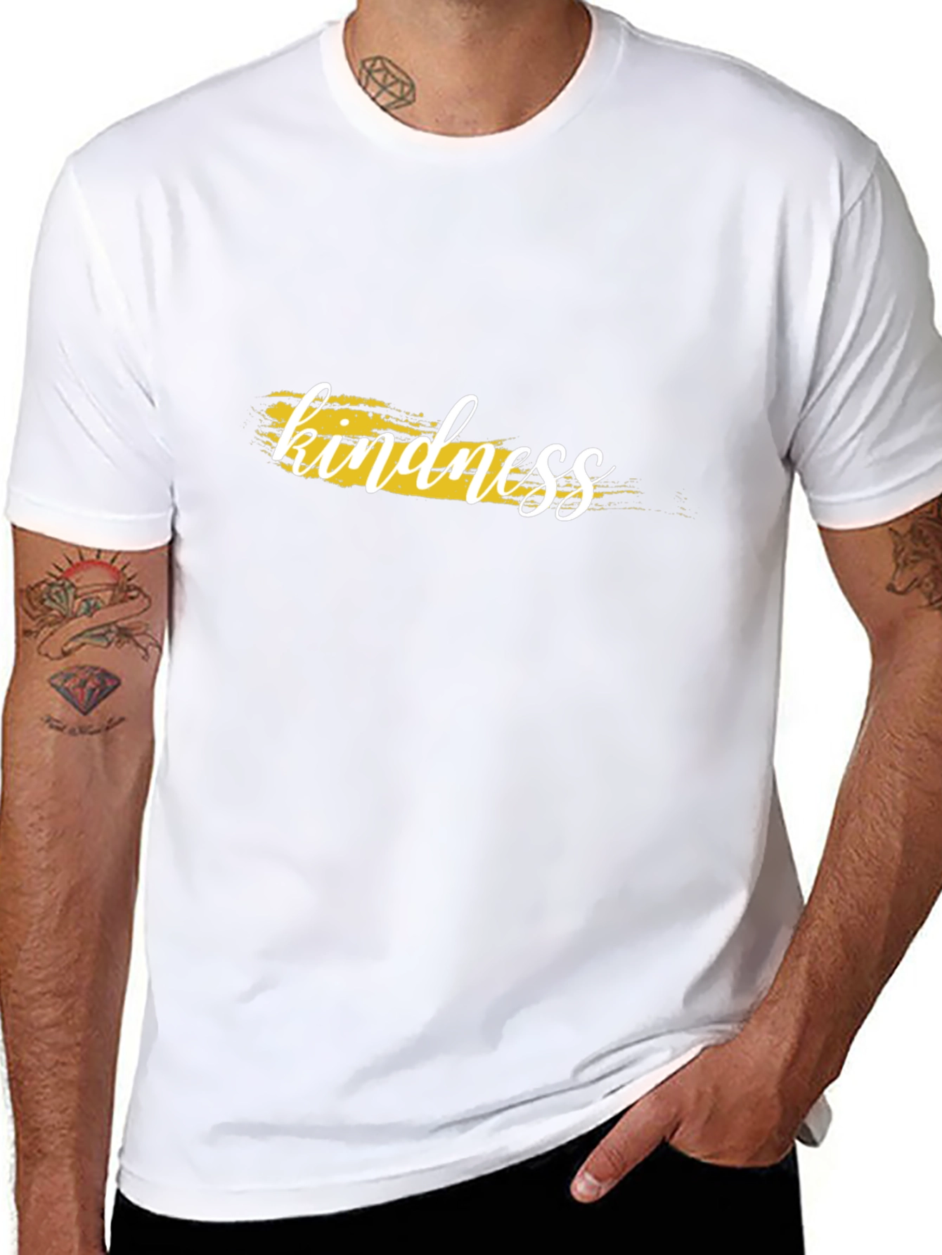 Kindness Graphic T-Shirt - Soft Black Tee