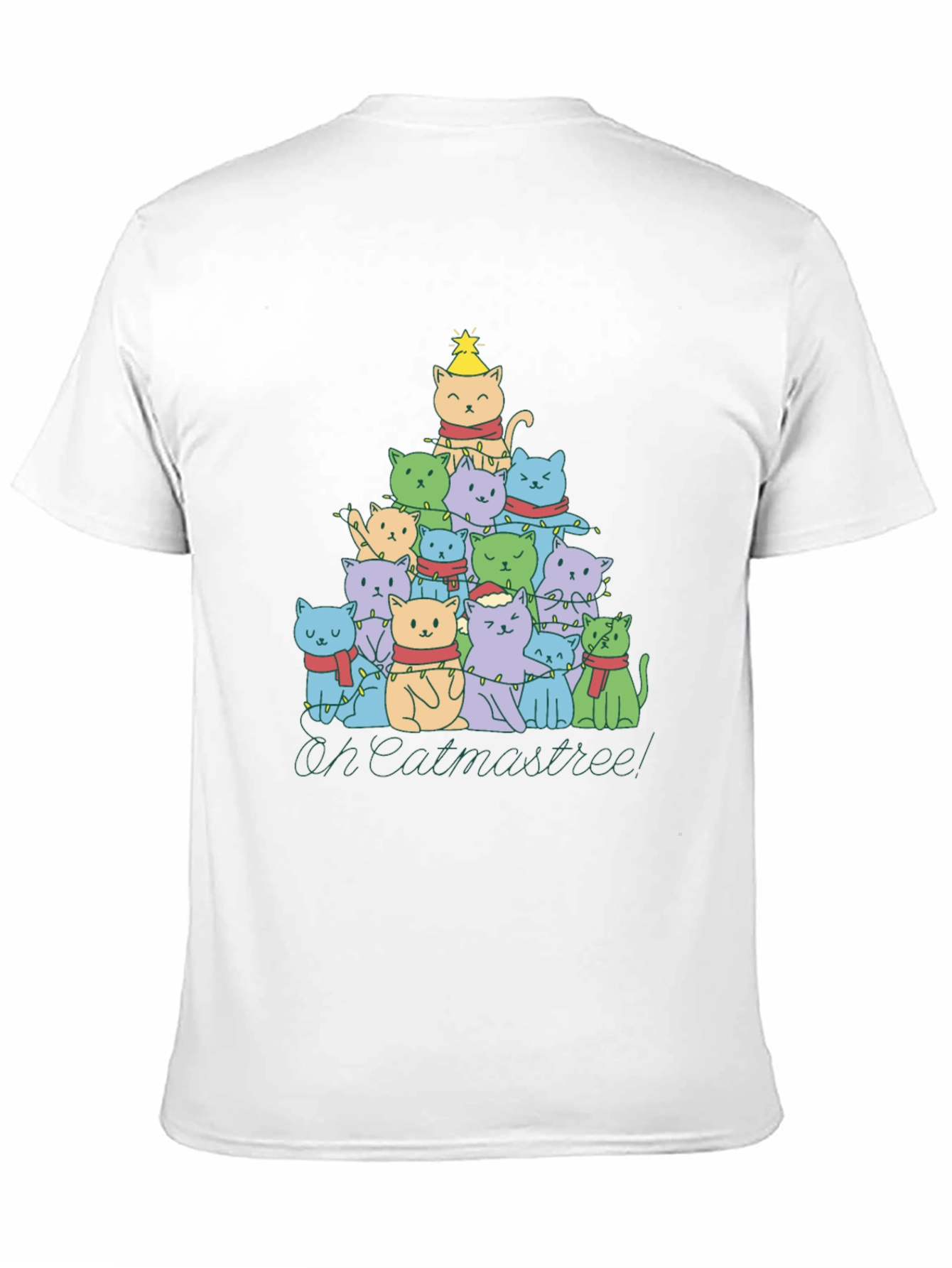 Oh Catmastree! Christmas Cats T-Shirt