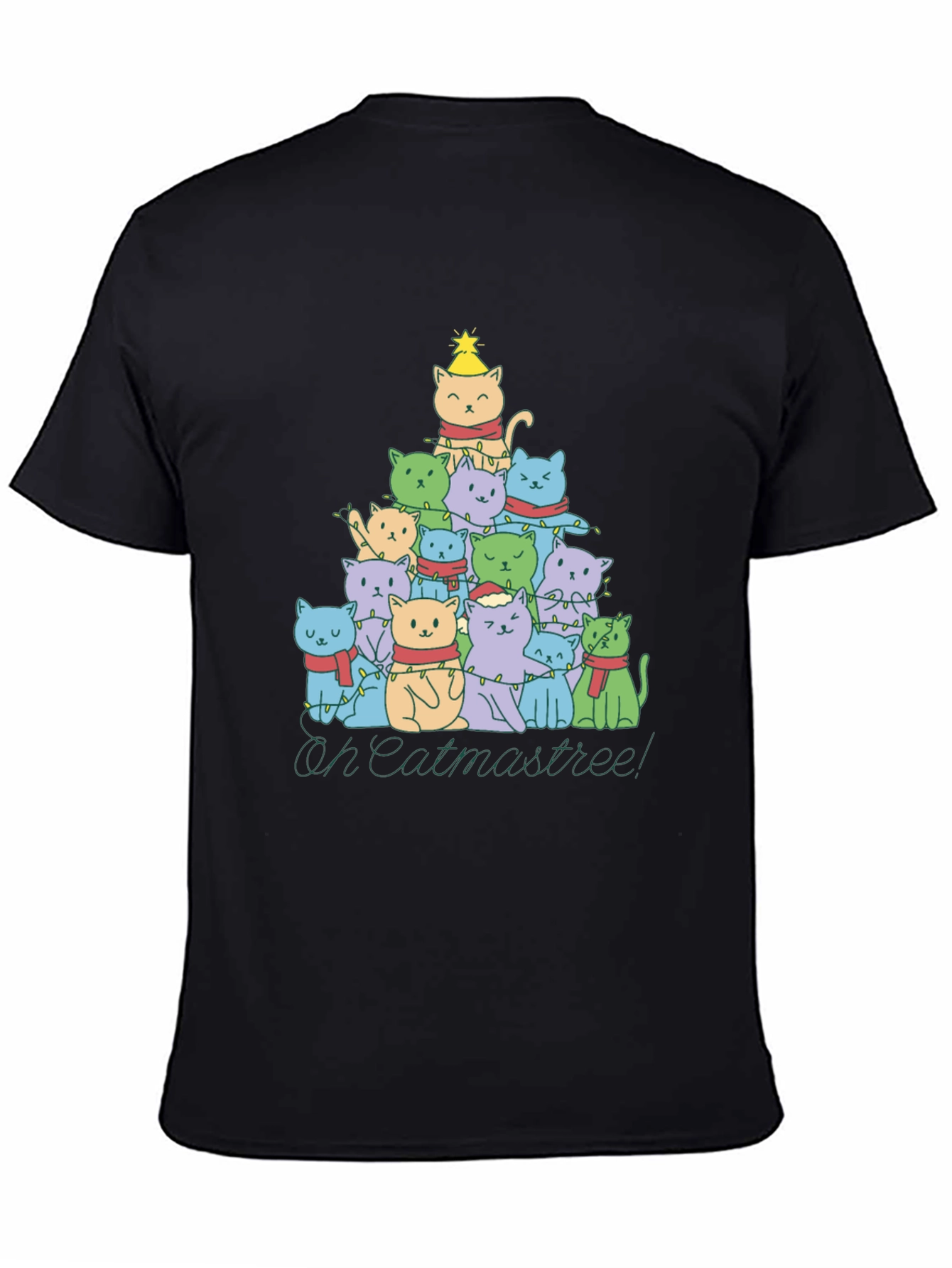 Oh Catmastree! Christmas Cats T-Shirt