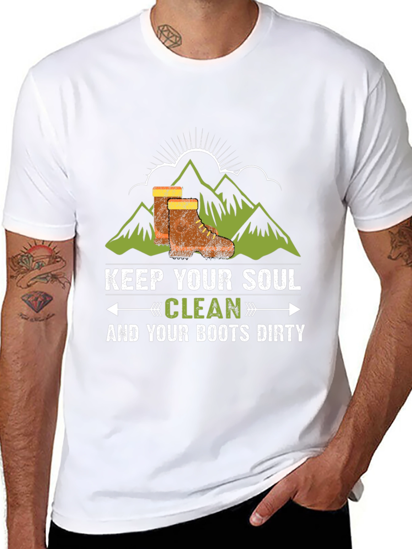 Keep Your Soul Clean & Boots Dirty T-Shirt