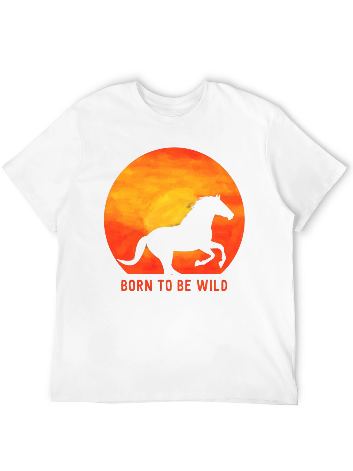 Born to Be Wild Horse Graphic Tee