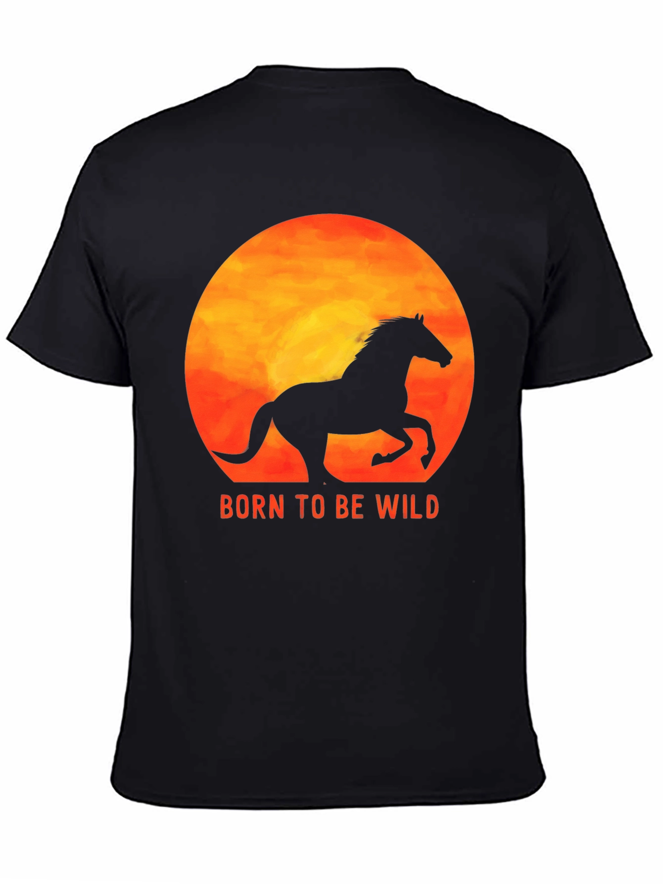 Born to Be Wild Horse Graphic Tee