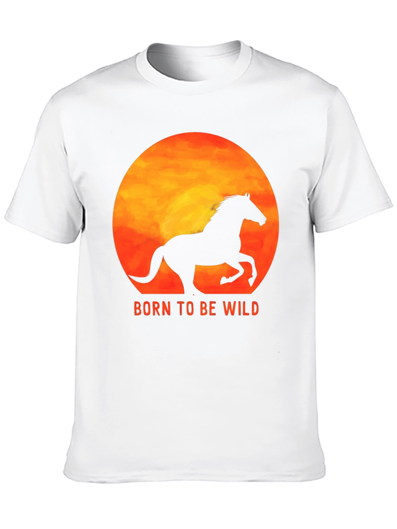 Born to Be Wild Horse Graphic Tee