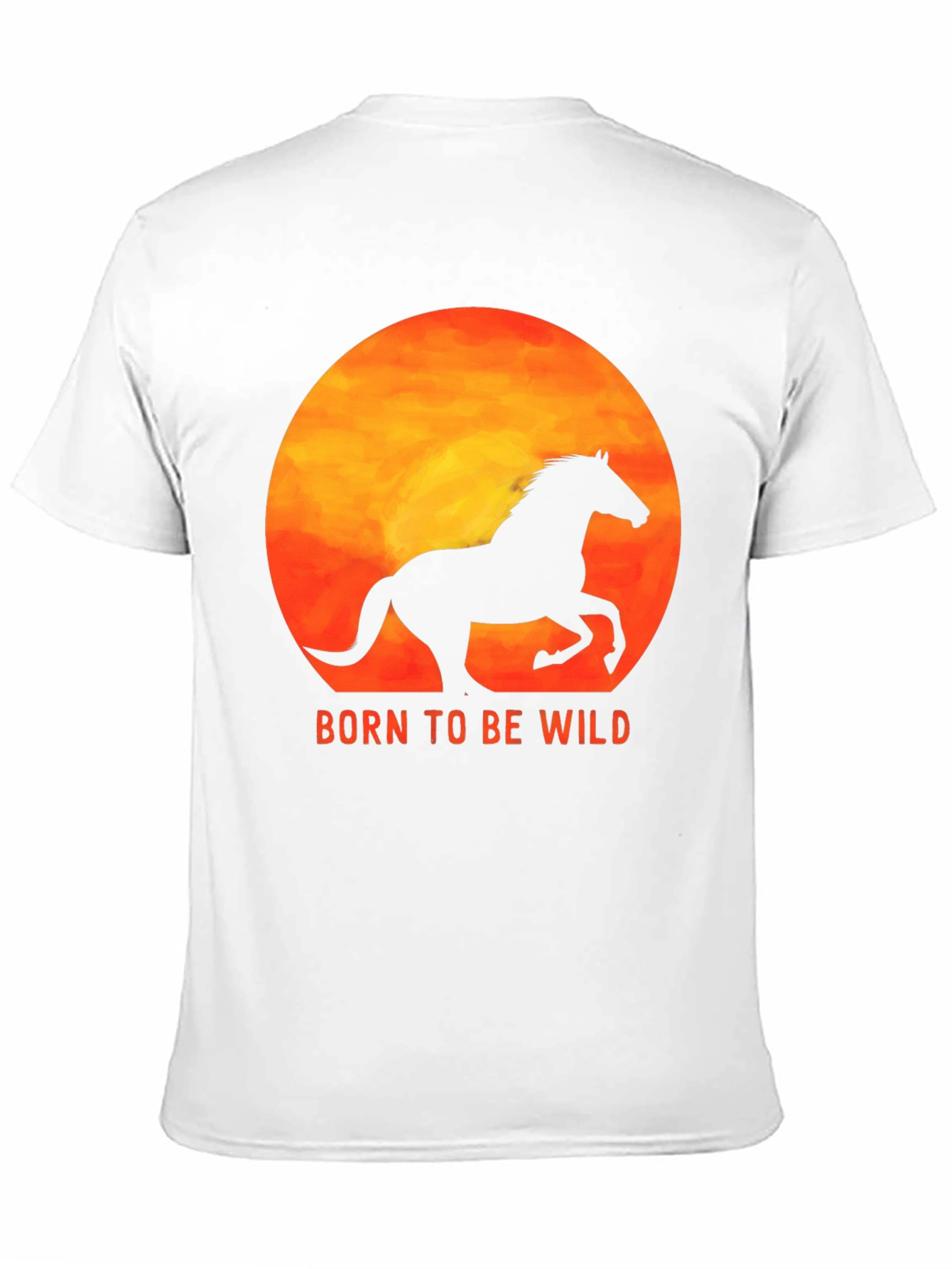 Born to Be Wild Horse Graphic Tee