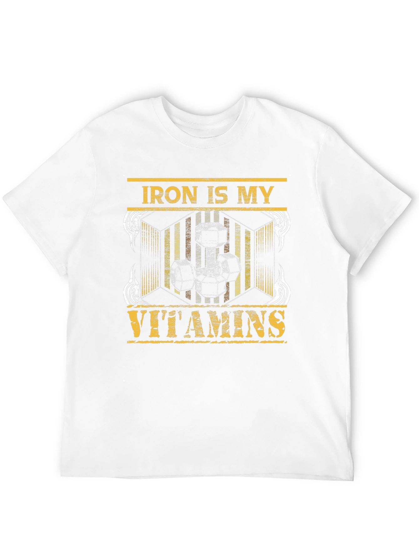 Iron Is My Vitamins Gym T-Shirt