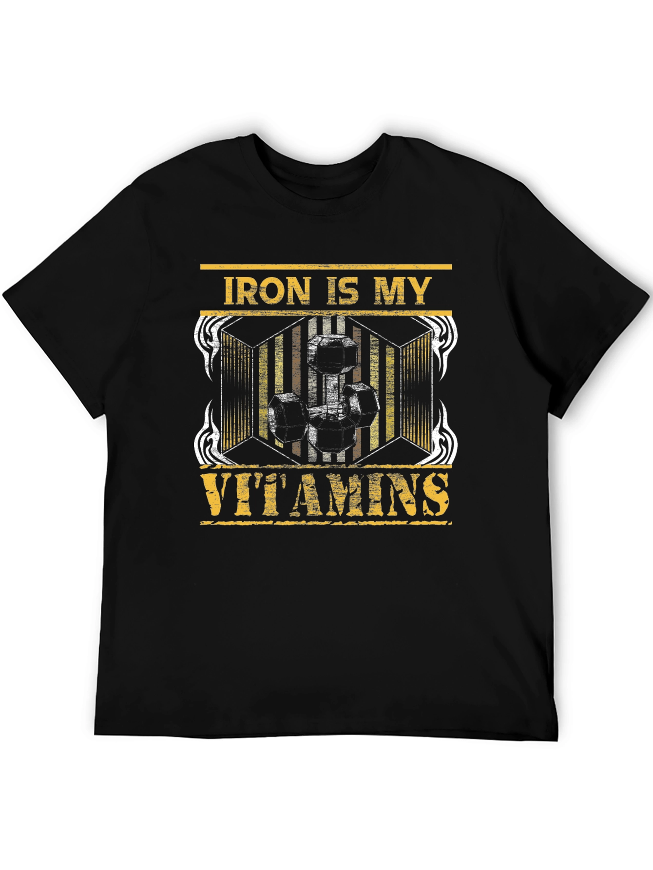 Iron Is My Vitamins Gym T-Shirt