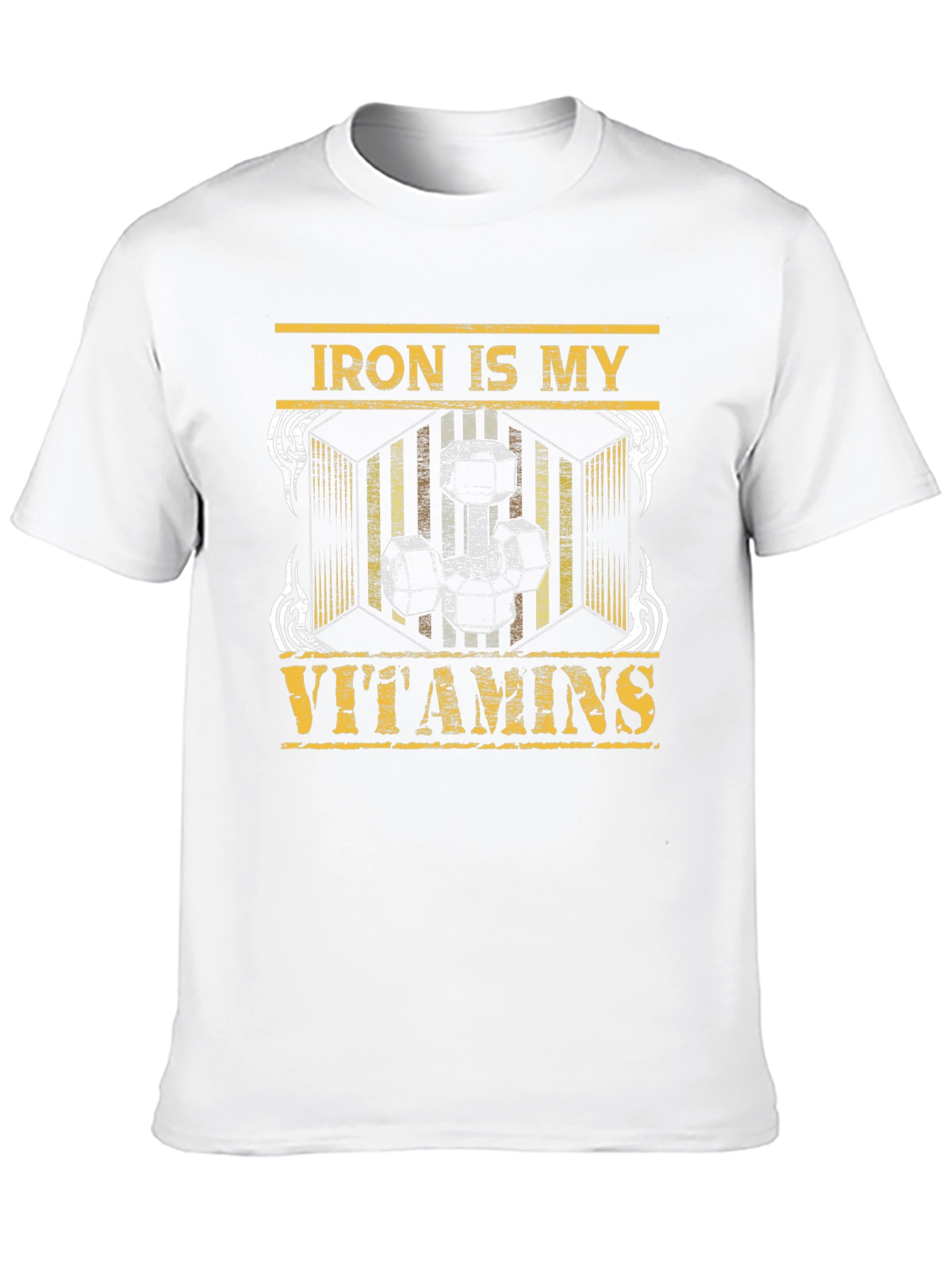 Iron Is My Vitamins Gym T-Shirt