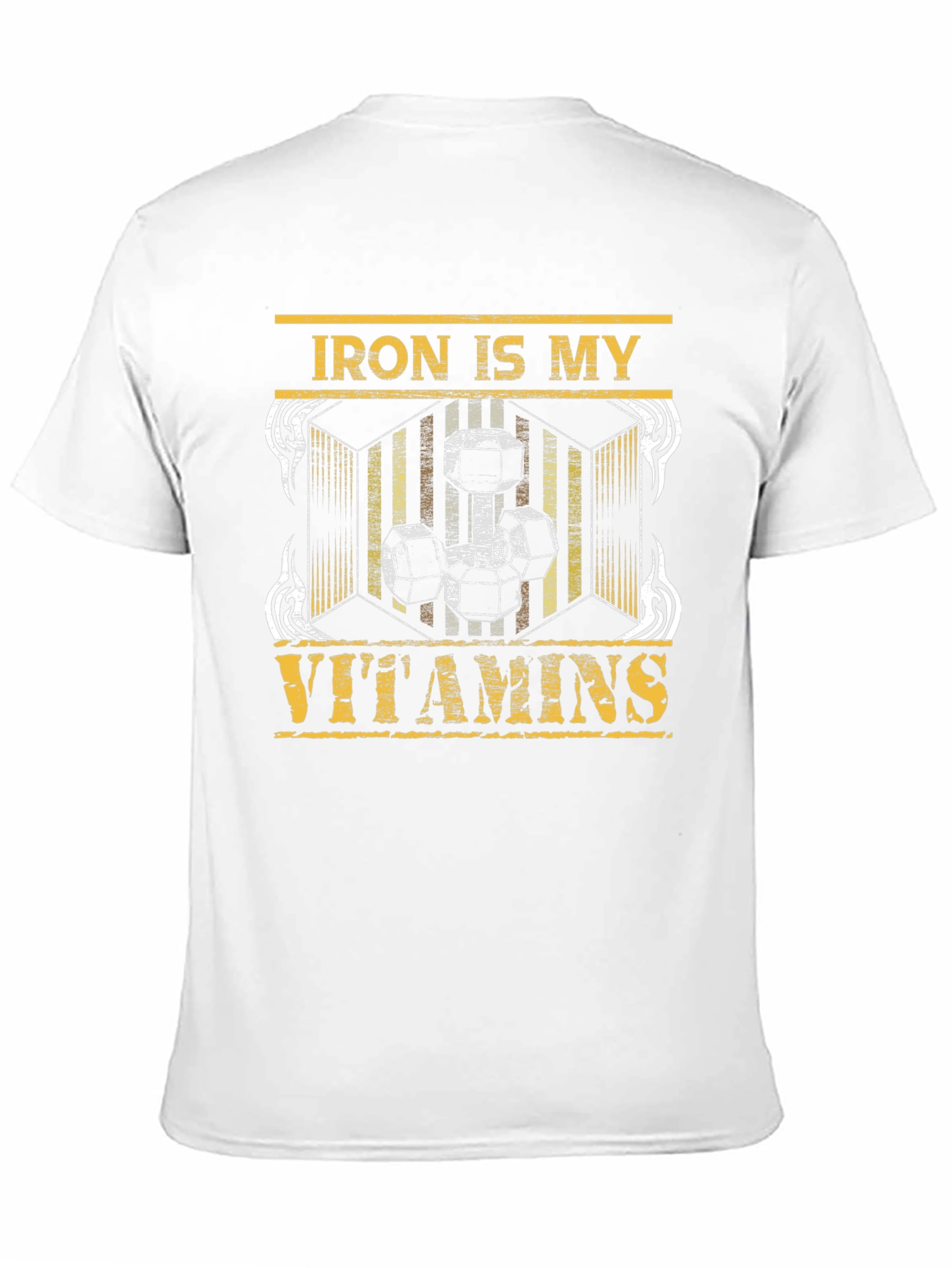 Iron Is My Vitamins Gym T-Shirt