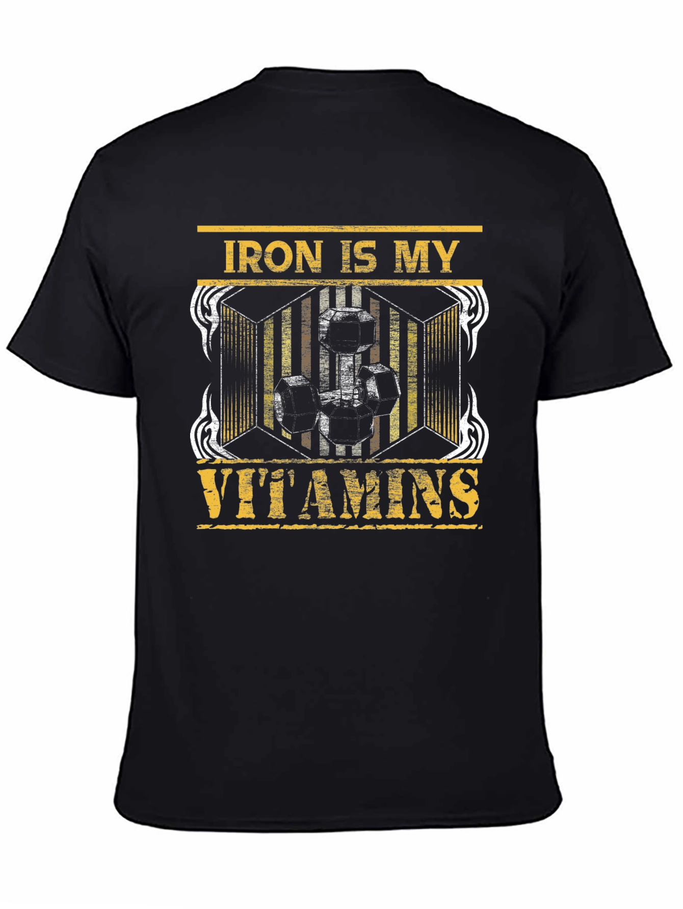 Iron Is My Vitamins Gym T-Shirt