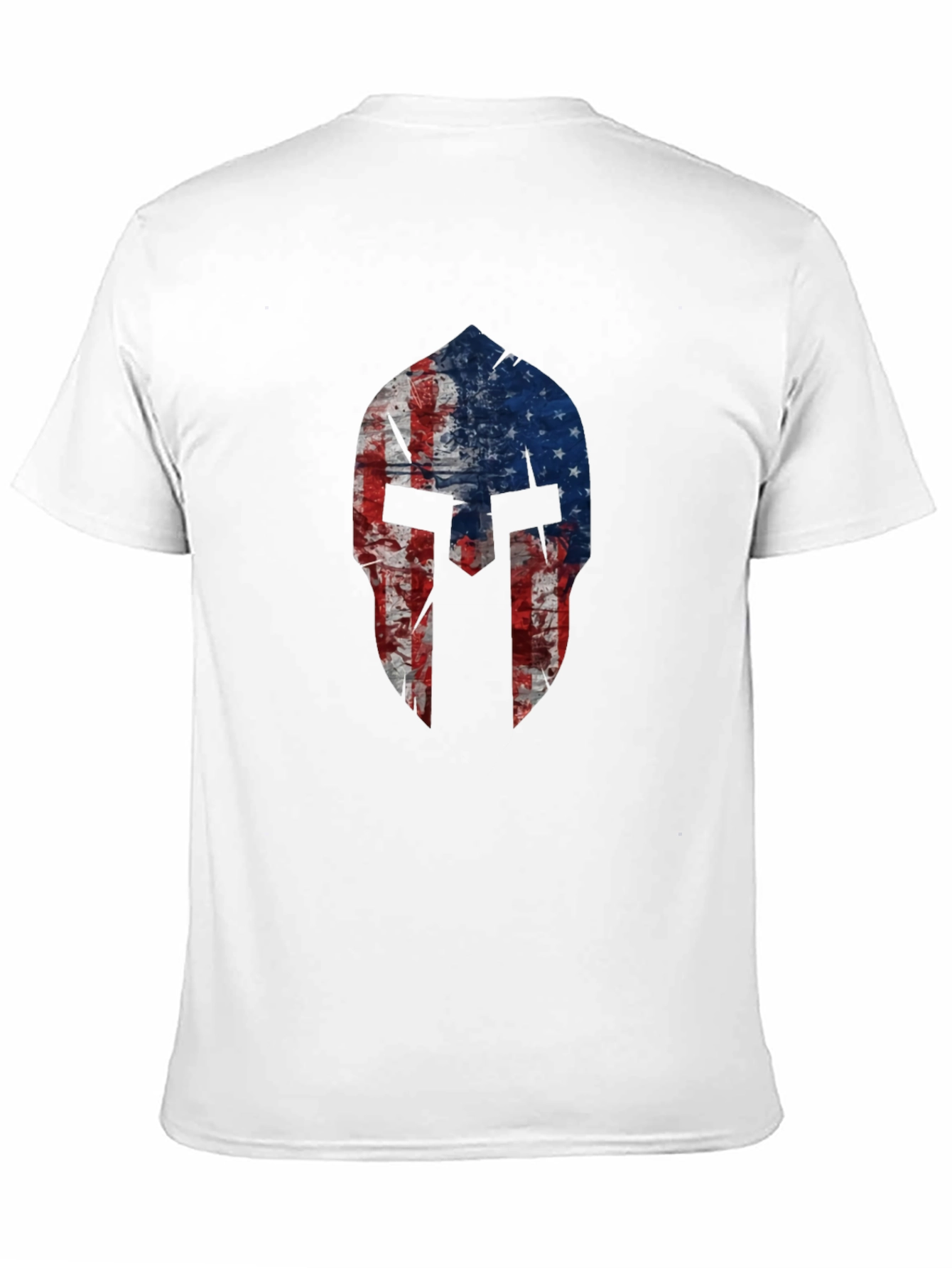 American Spartan Helmet Graphic T-Shirt