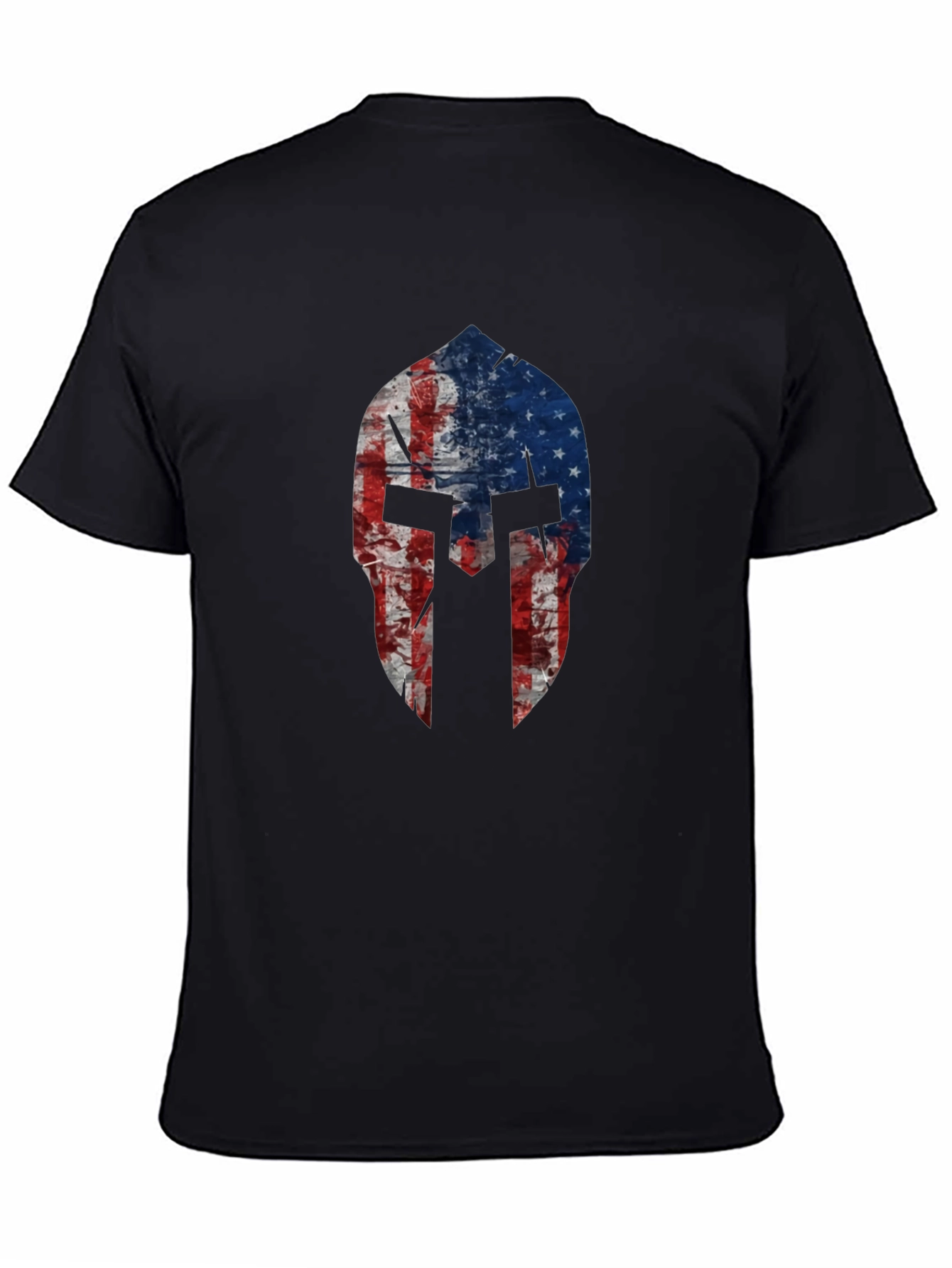 American Spartan Helmet Graphic T-Shirt