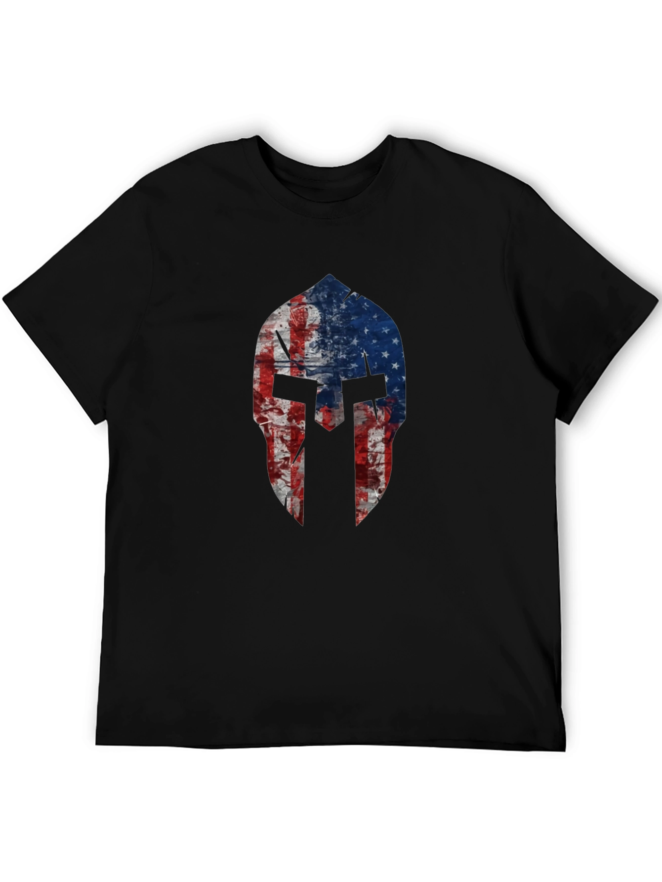 American Spartan Helmet Graphic T-Shirt