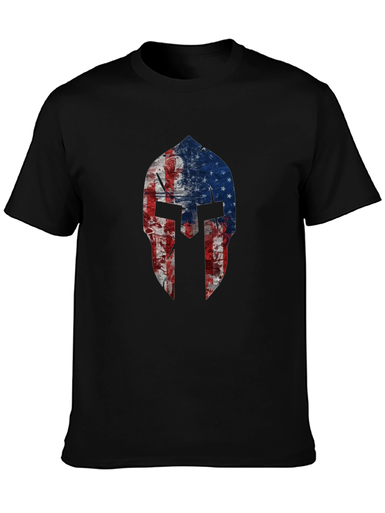 American Spartan Helmet Graphic T-Shirt