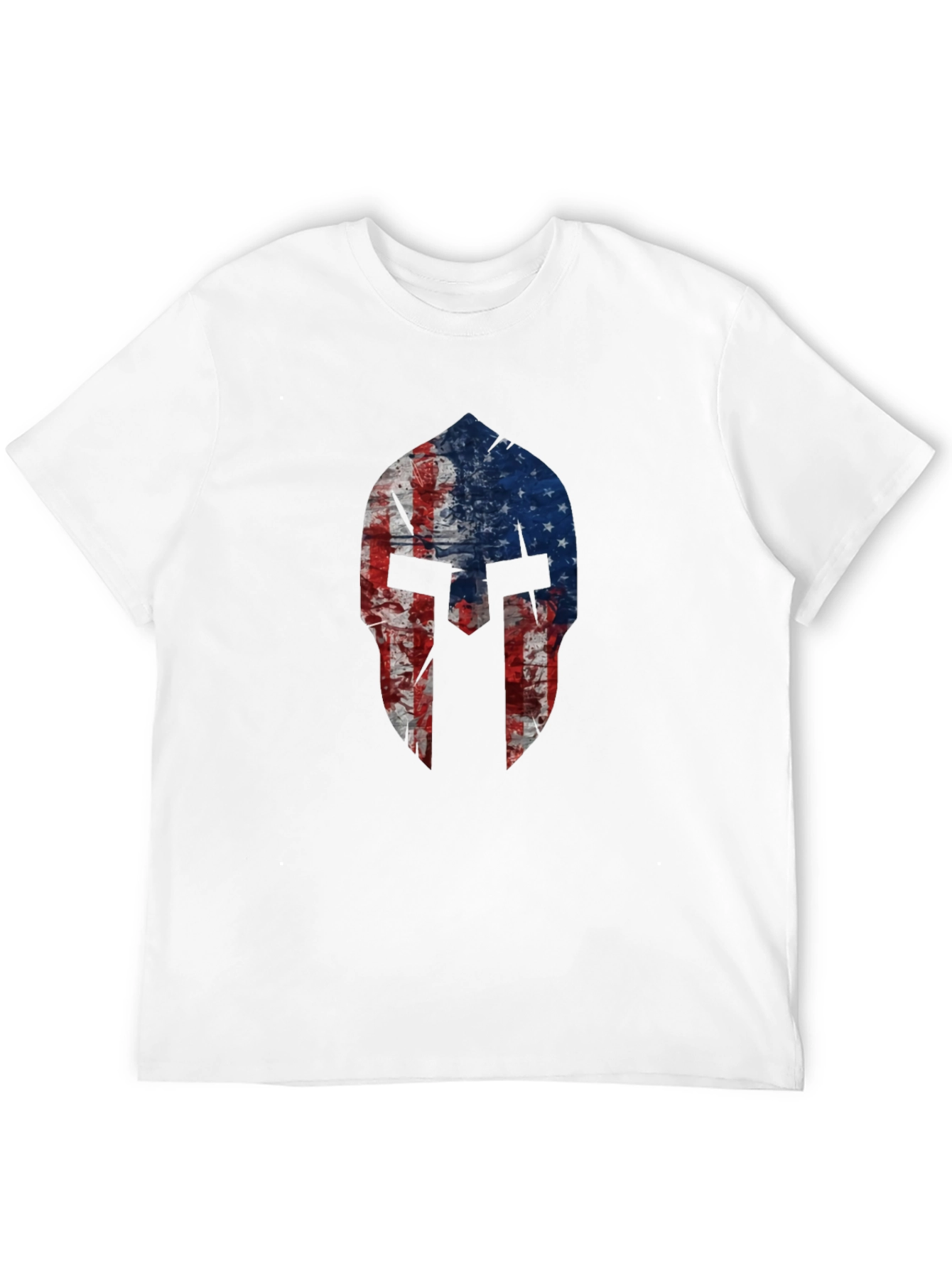 American Spartan Helmet Graphic T-Shirt