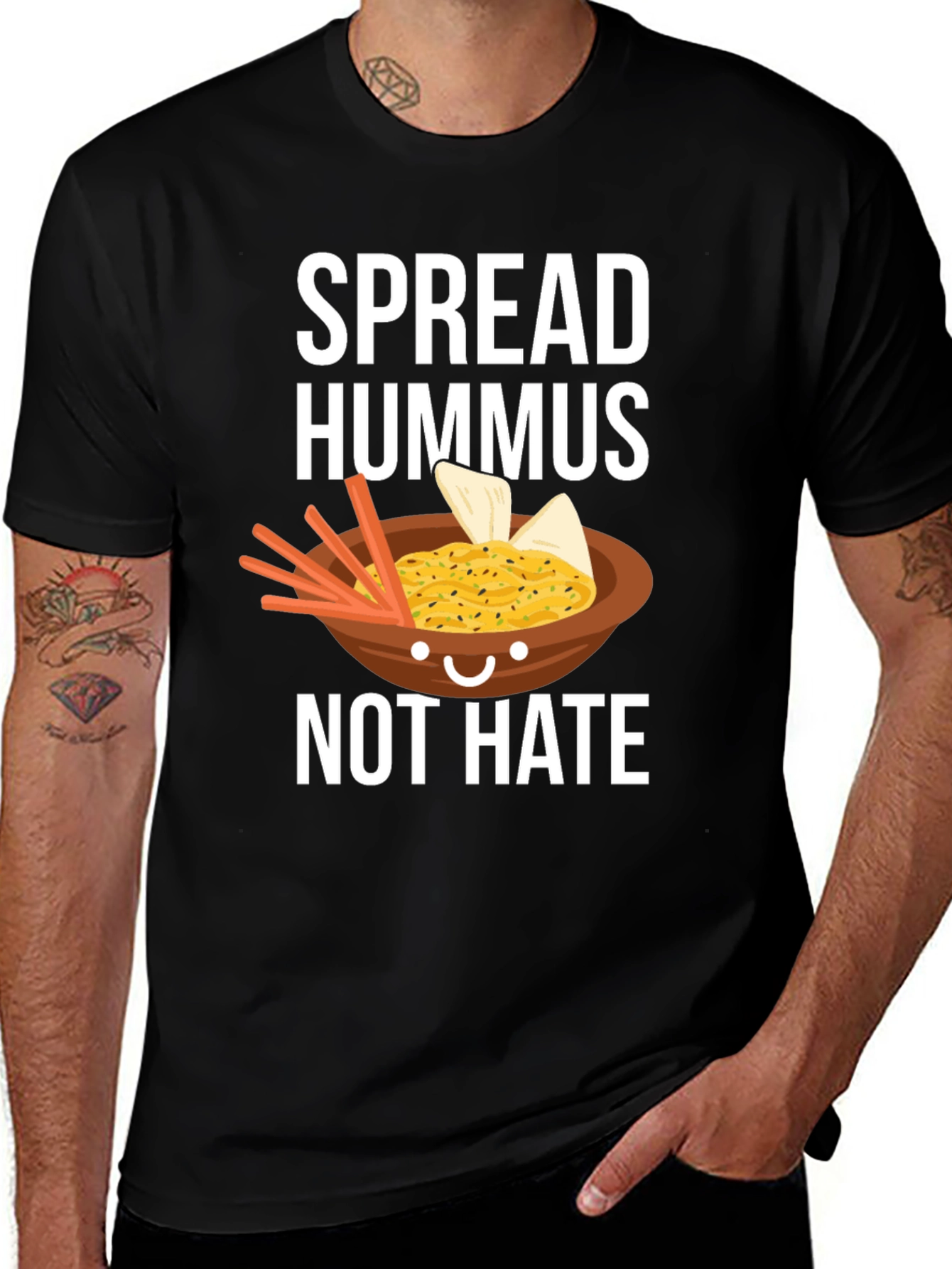 Spread Hummus Not Hate T-Shirt