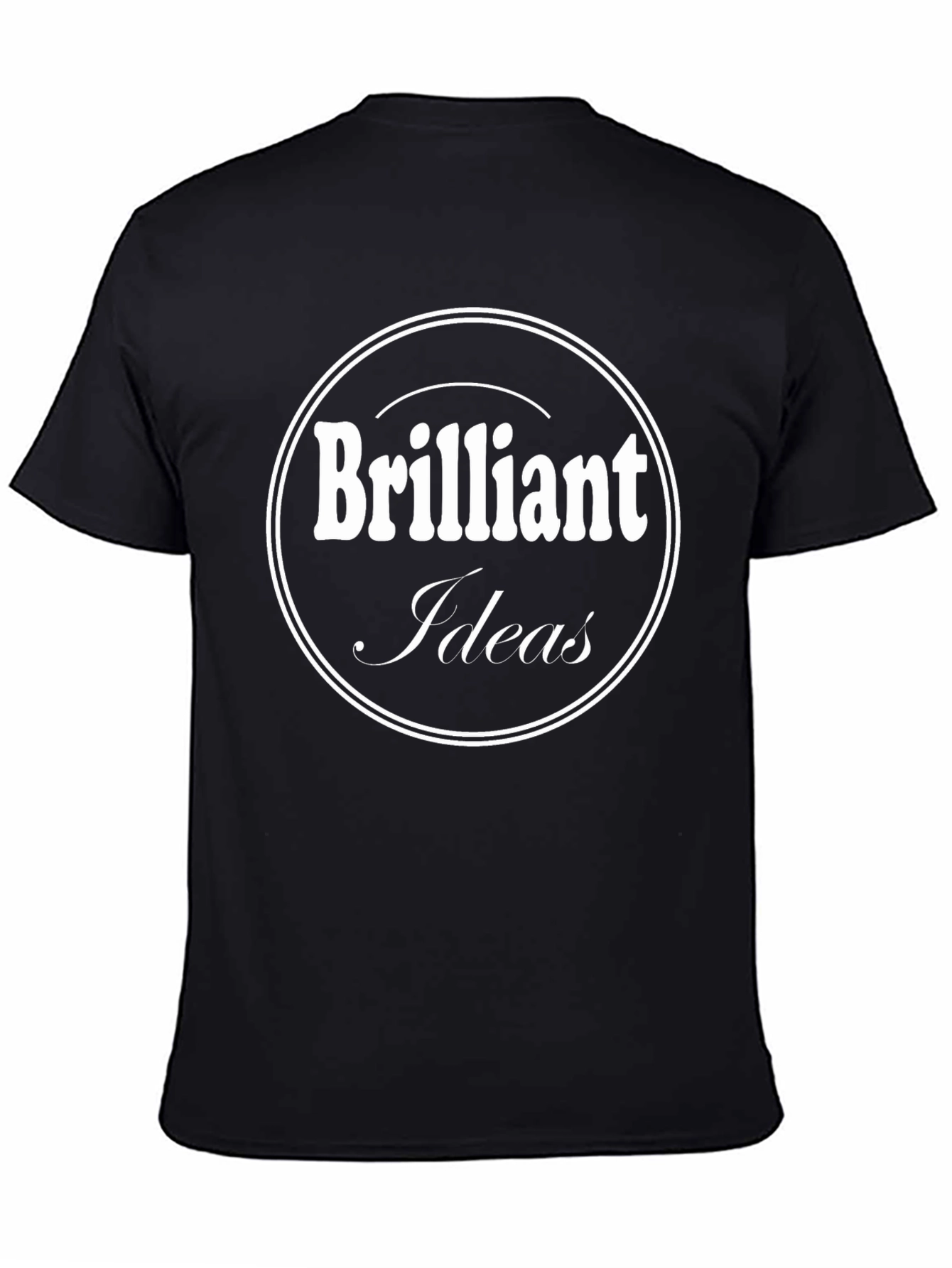 Brilliant Ideas Graphic T-Shirt - Classic Black