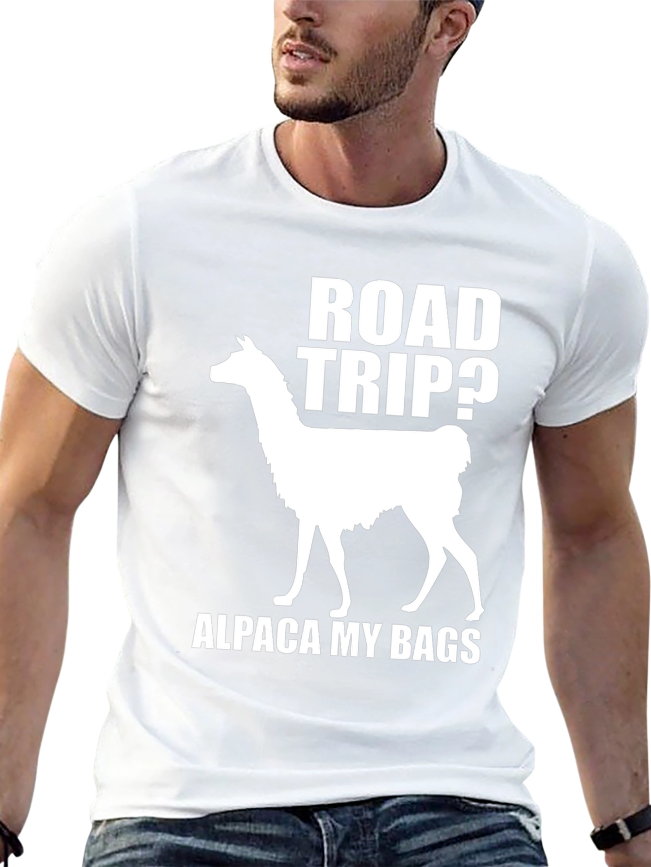 Road Trip Alpaca T-Shirt
