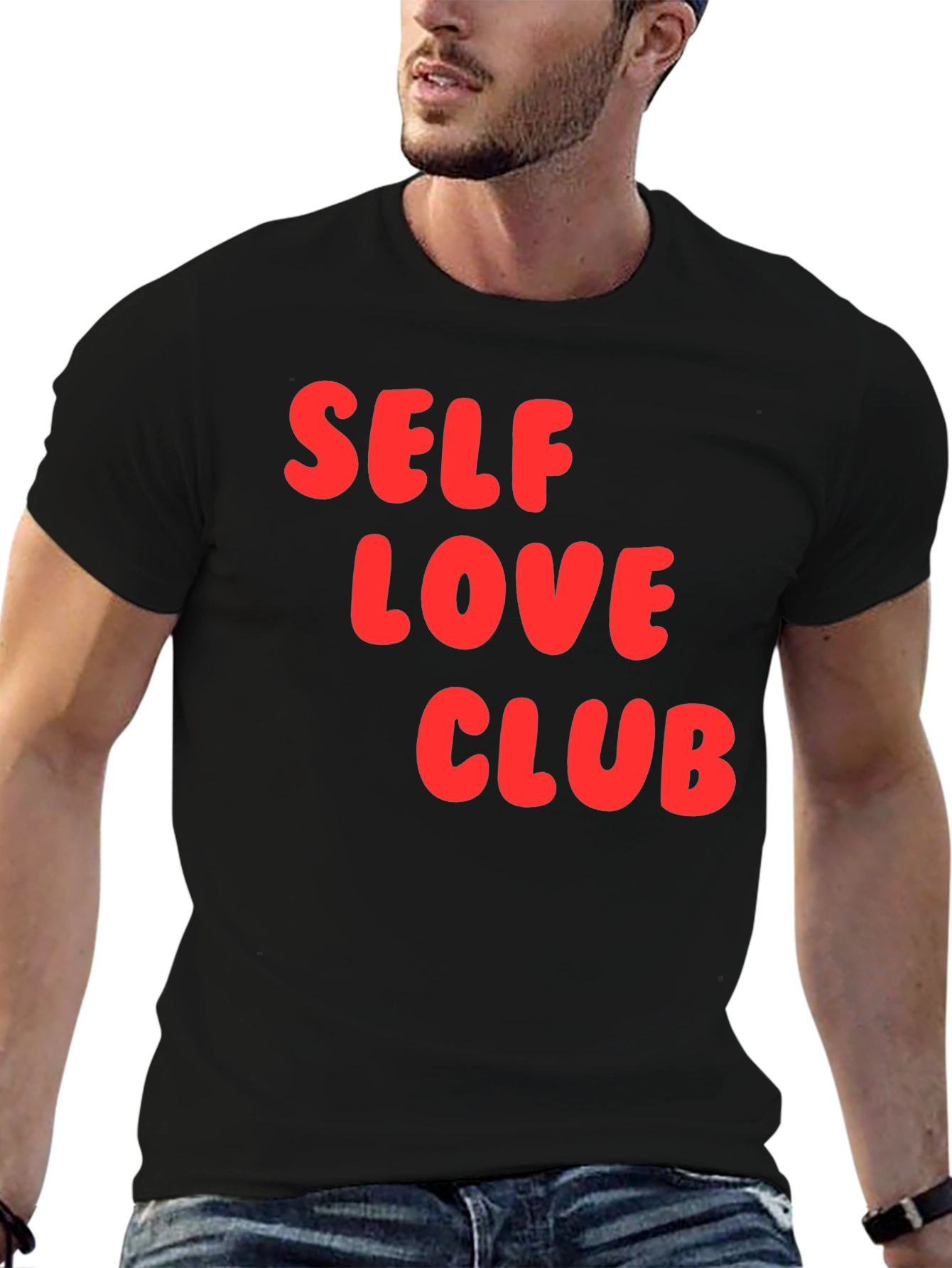 Self Love Club Graphic Tee - Black T-Shirt