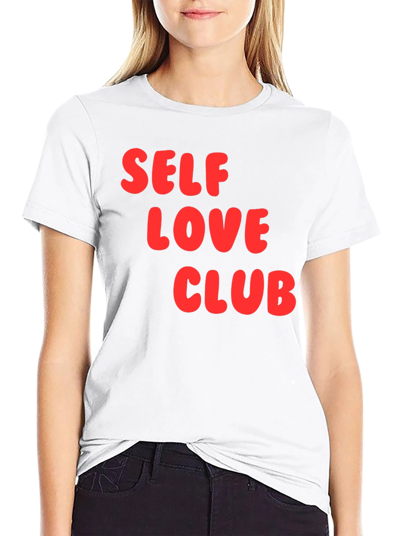 Self Love Club Graphic Tee - Black T-Shirt