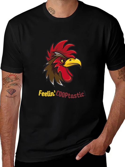 Feelin COOPtastic Rooster Graphic T-Shirt