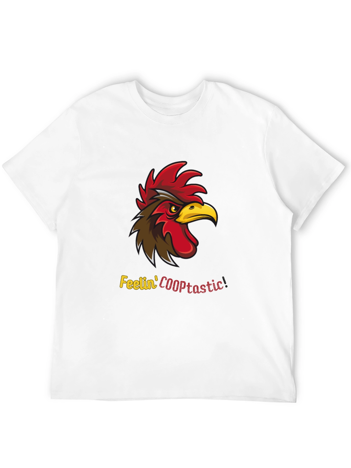 Feelin COOPtastic Rooster Graphic T-Shirt