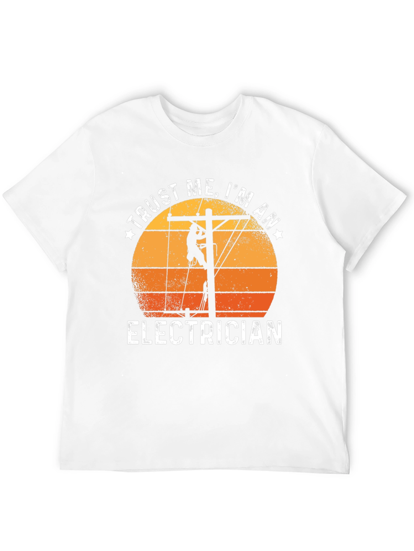 Trust Me Im An Electrician Black T-Shirt