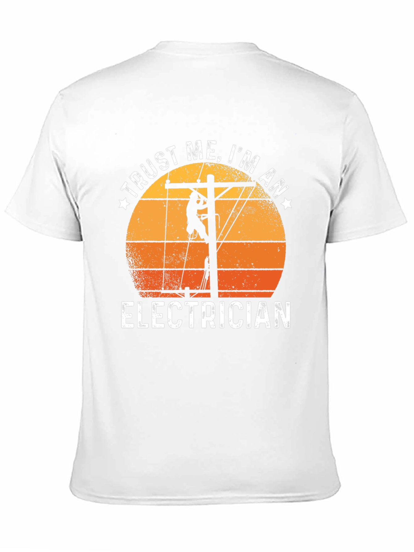 Trust Me Im An Electrician Black T-Shirt