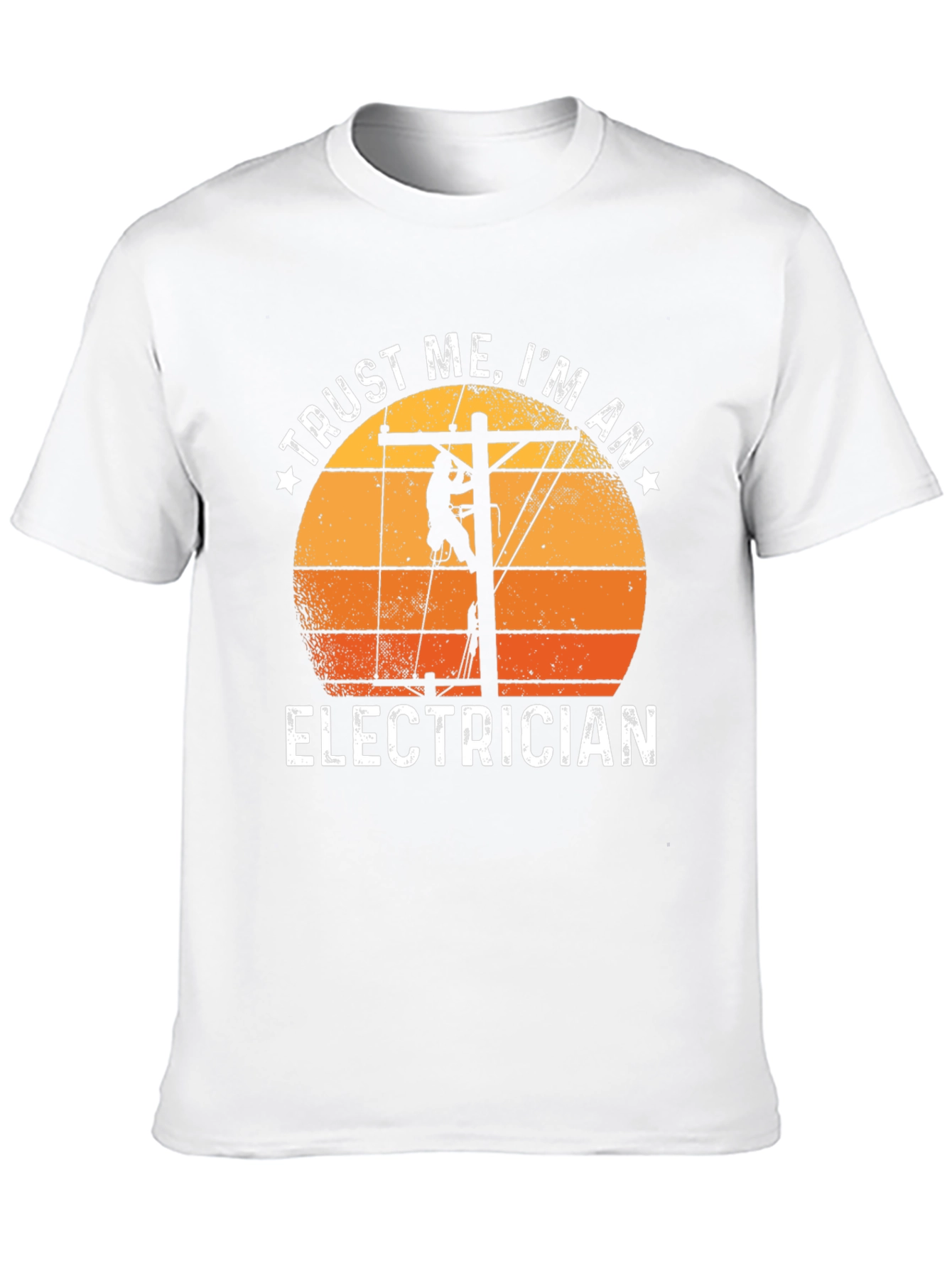 Trust Me Im An Electrician Black T-Shirt