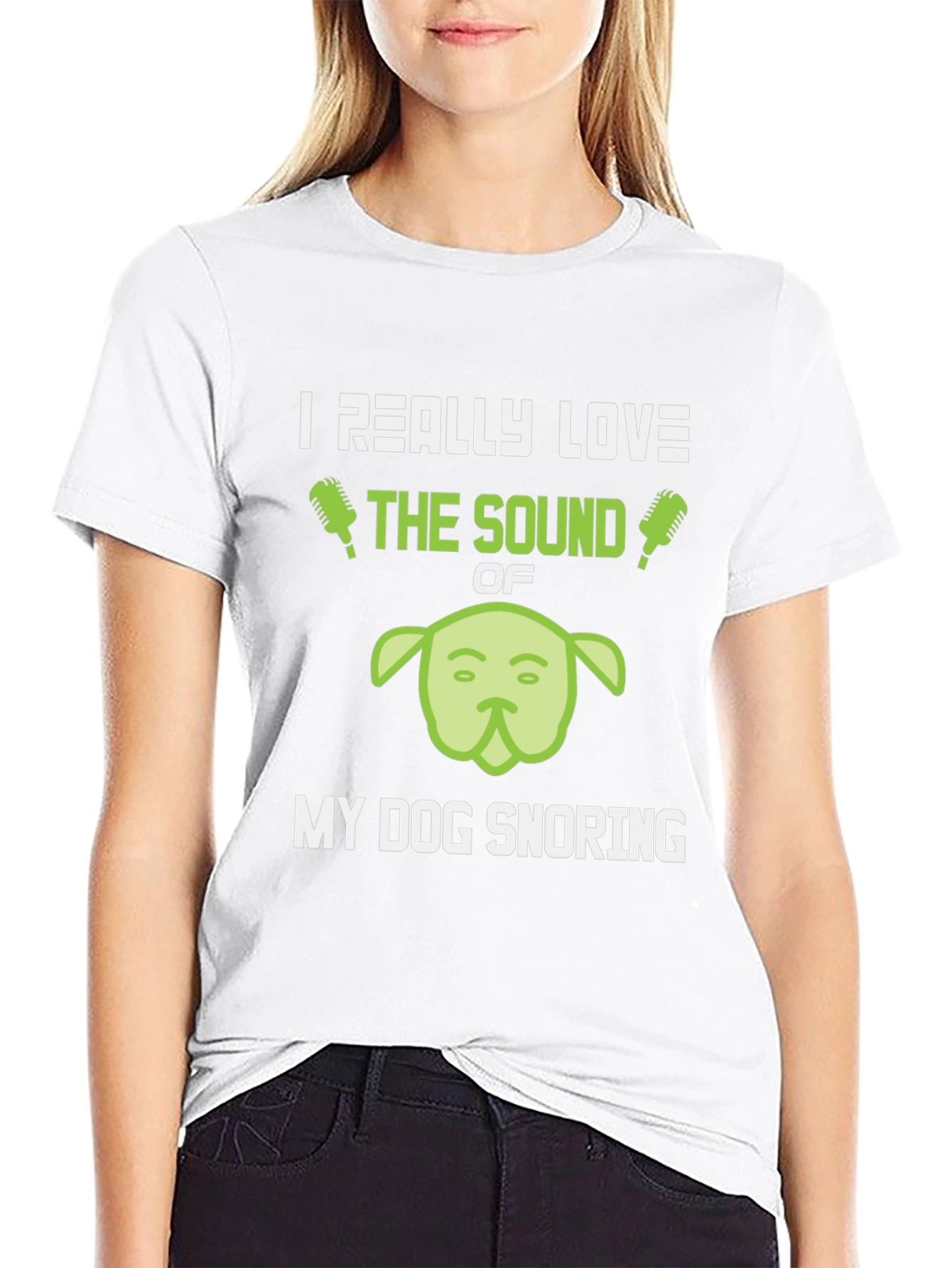 Dog Snoring Fan T-Shirt