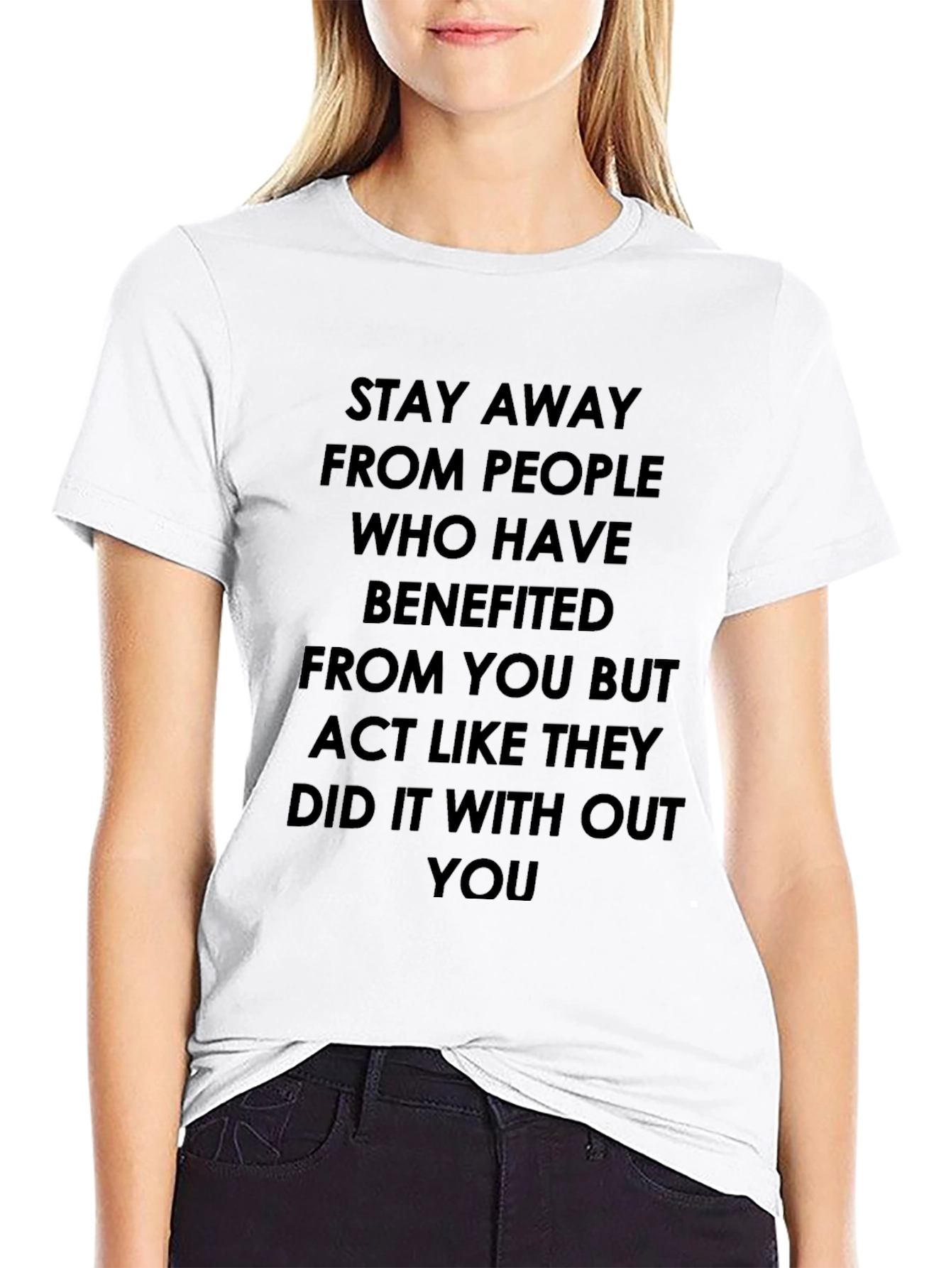 Statement T-Shirt: Stay Away From People