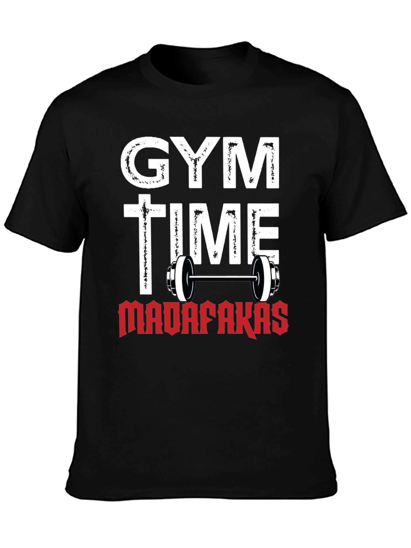Gym Time Madafakas T-Shirt - Black