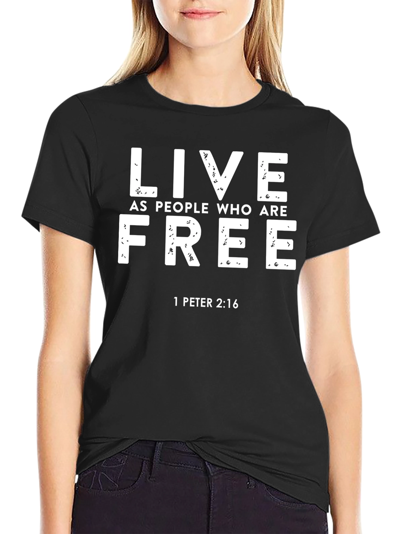 Live as People Who are Free T-Shirt