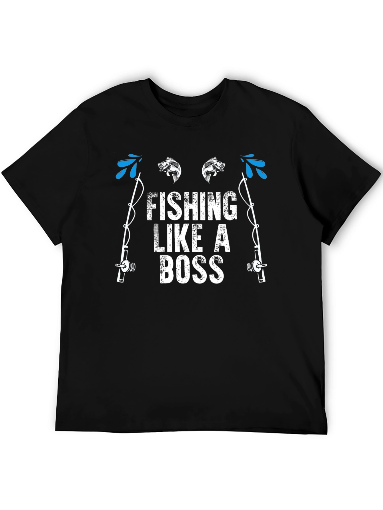 Fishing Like a Boss Graphic T-Shirt