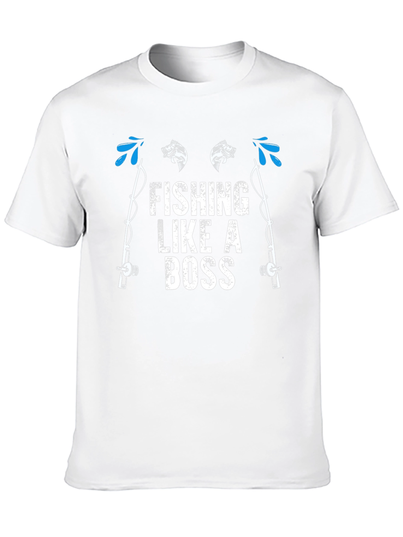Fishing Like a Boss Graphic T-Shirt