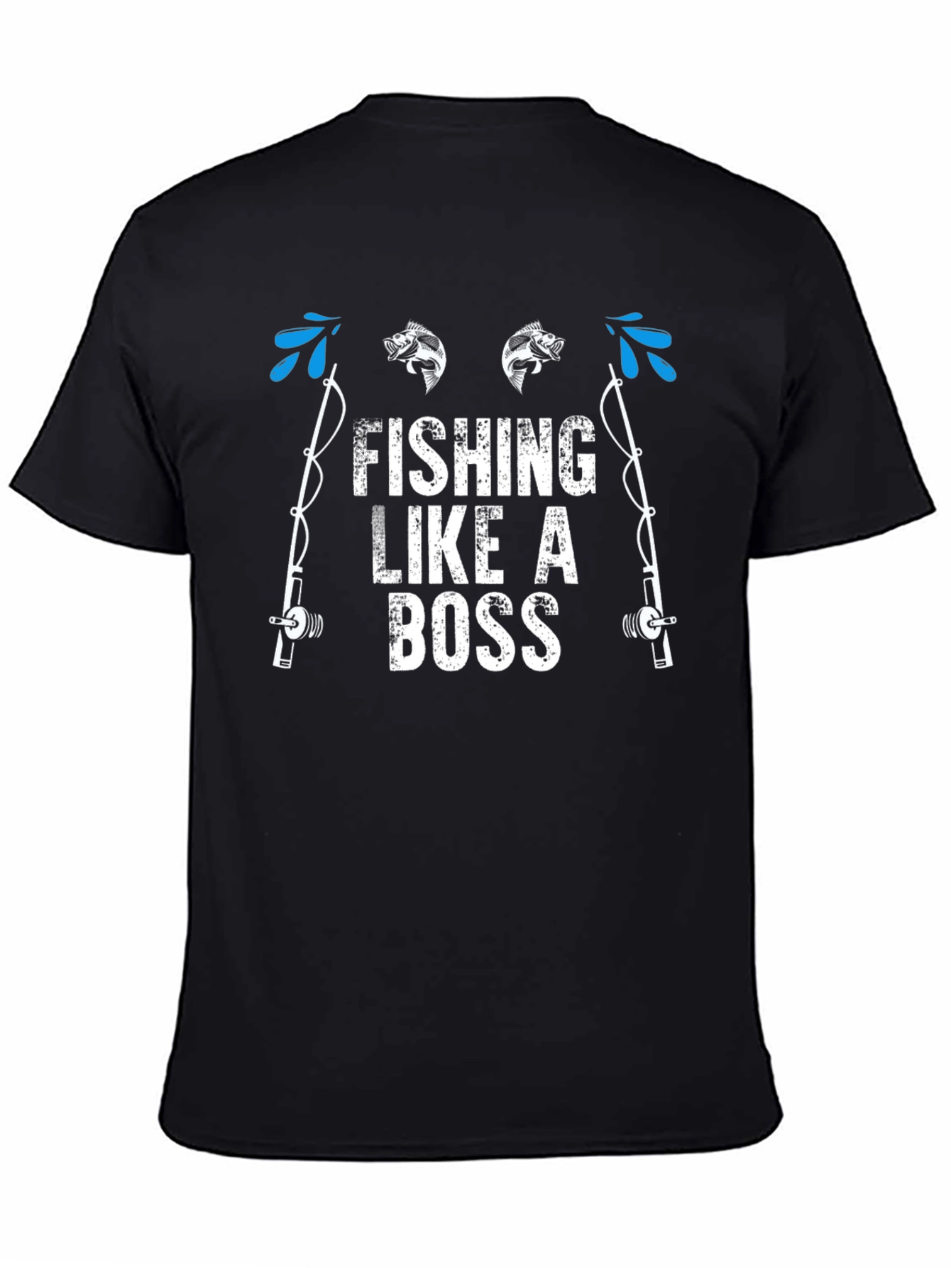 Fishing Like a Boss Graphic T-Shirt