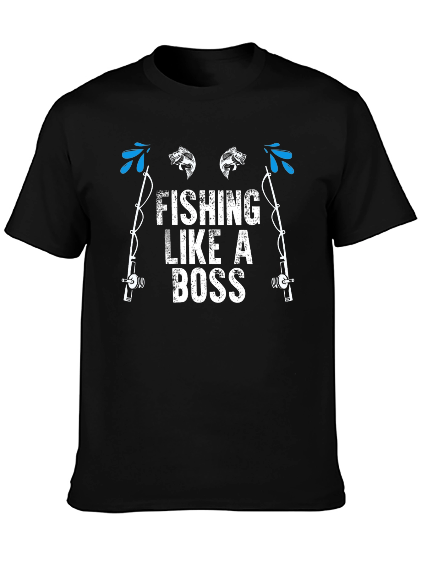 Fishing Like a Boss Graphic T-Shirt