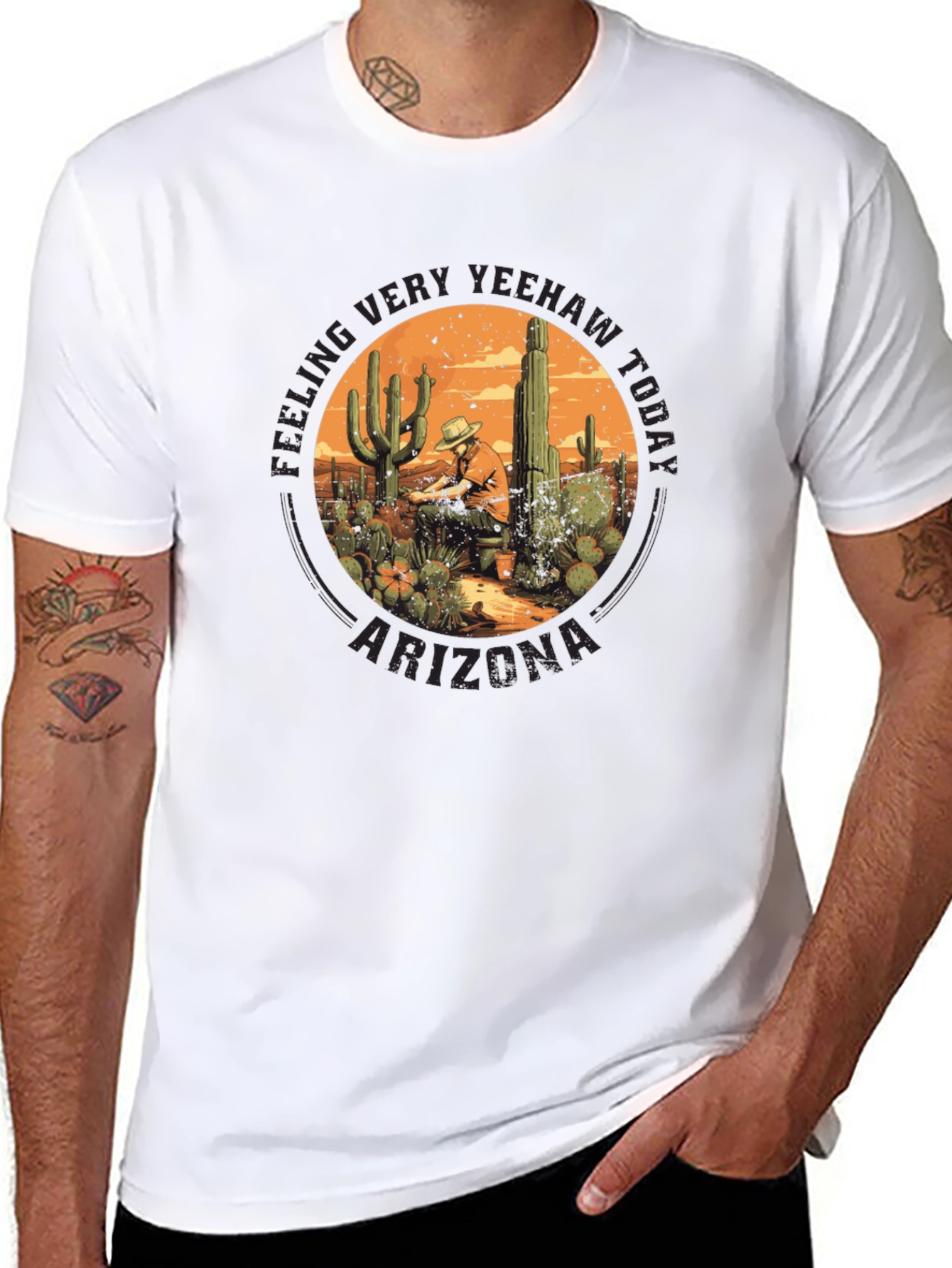 Arizona Cactus Graphic Tee