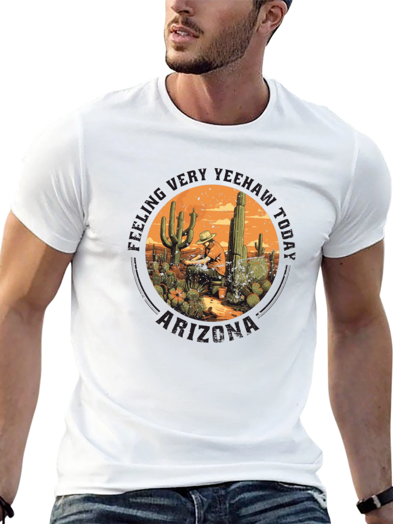 Arizona Cactus Graphic Tee