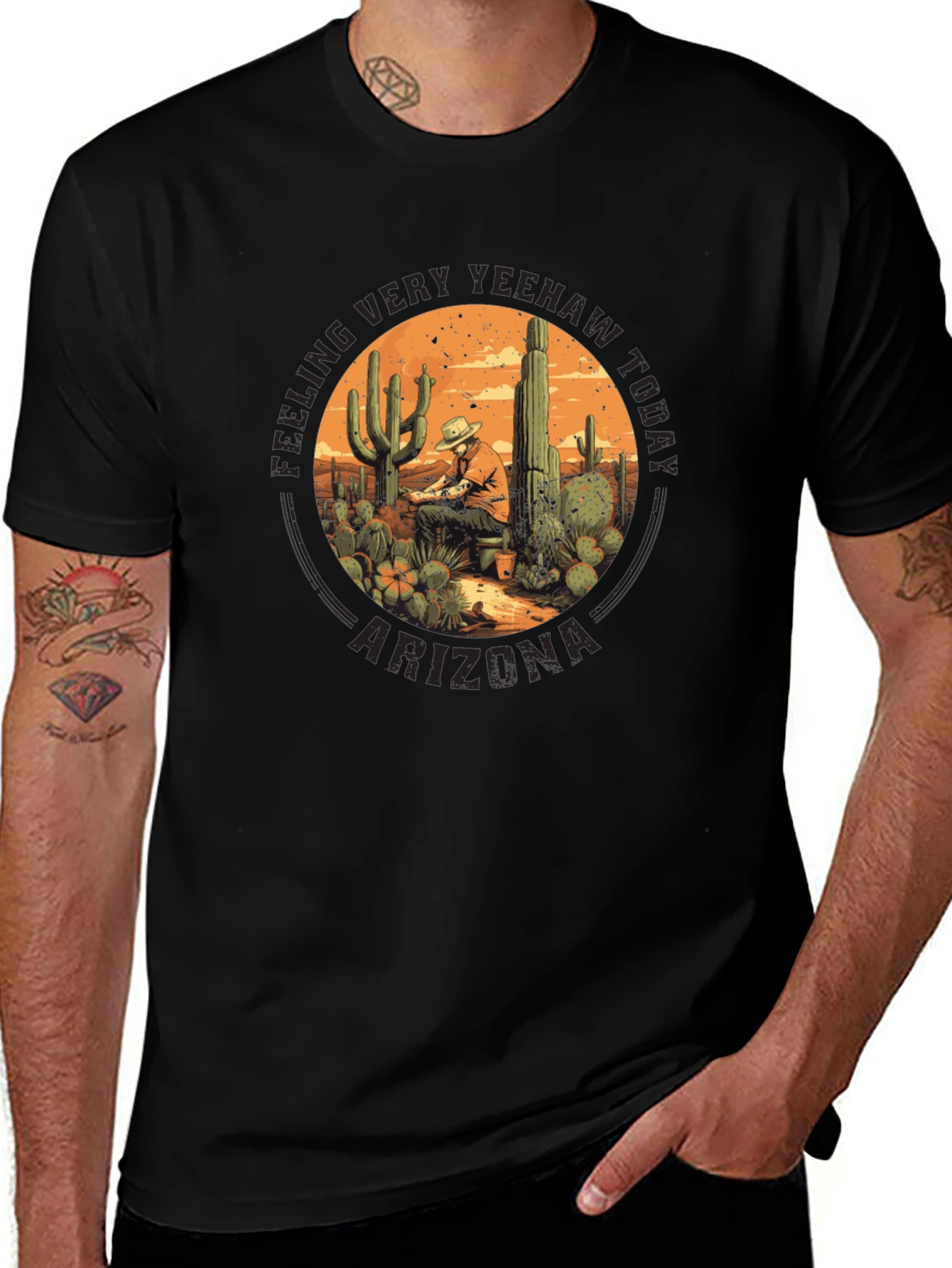 Arizona Cactus Graphic Tee