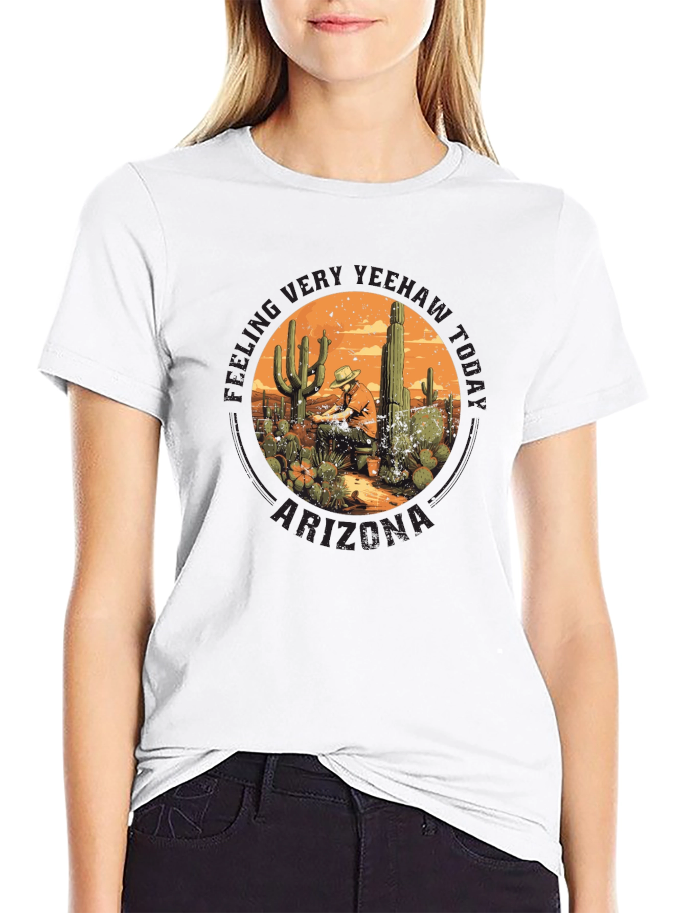 Arizona Cactus Graphic Tee