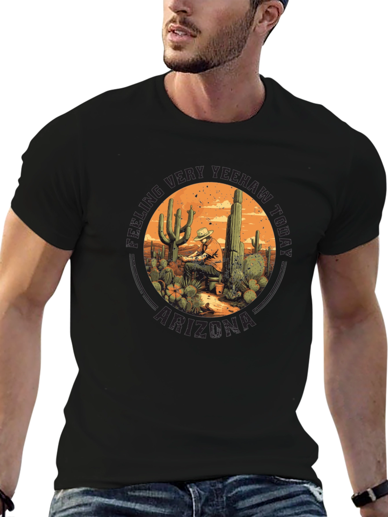 Arizona Cactus Graphic Tee