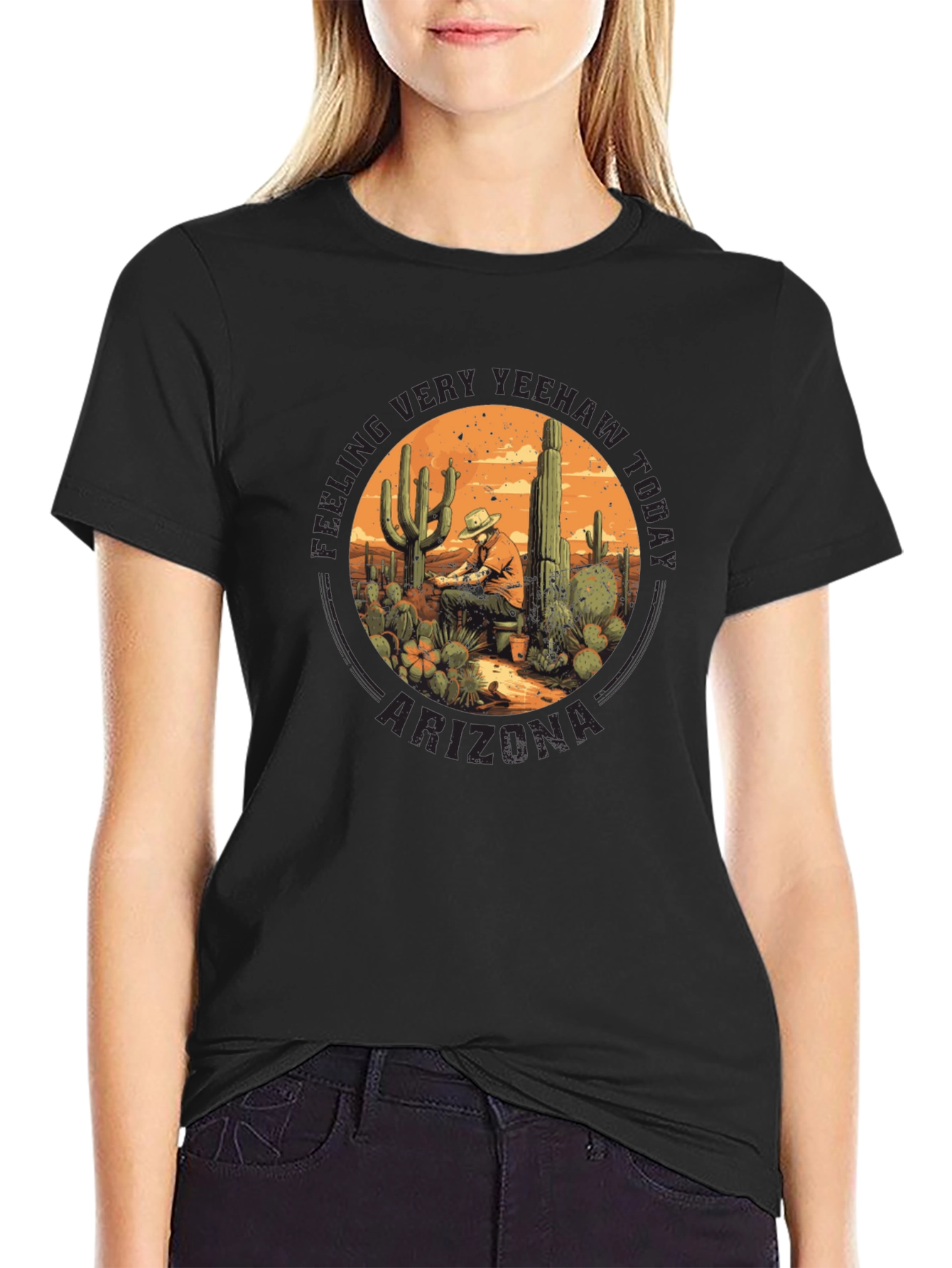 Arizona Cactus Graphic Tee