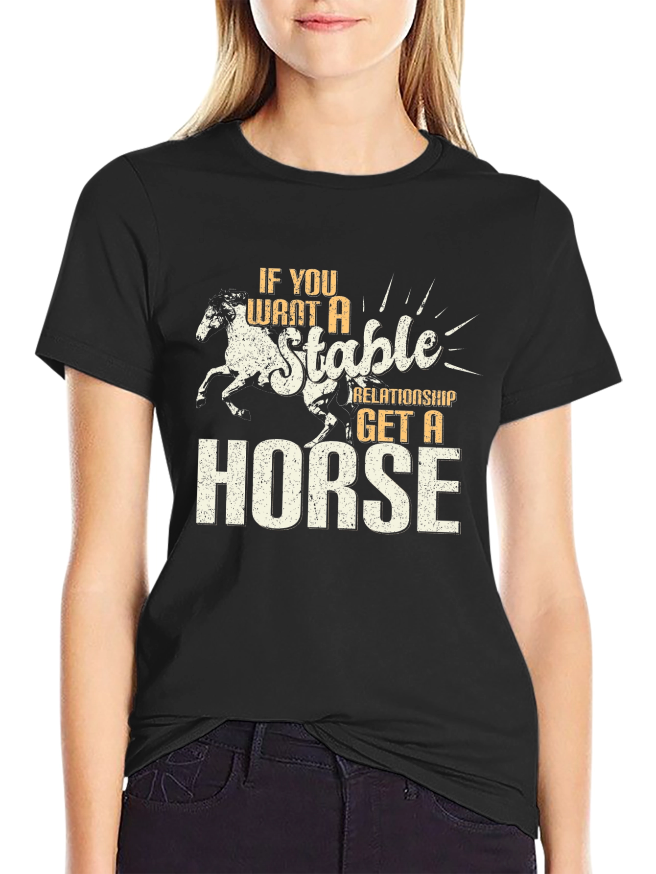 Stable Relationship Horse T-Shirt