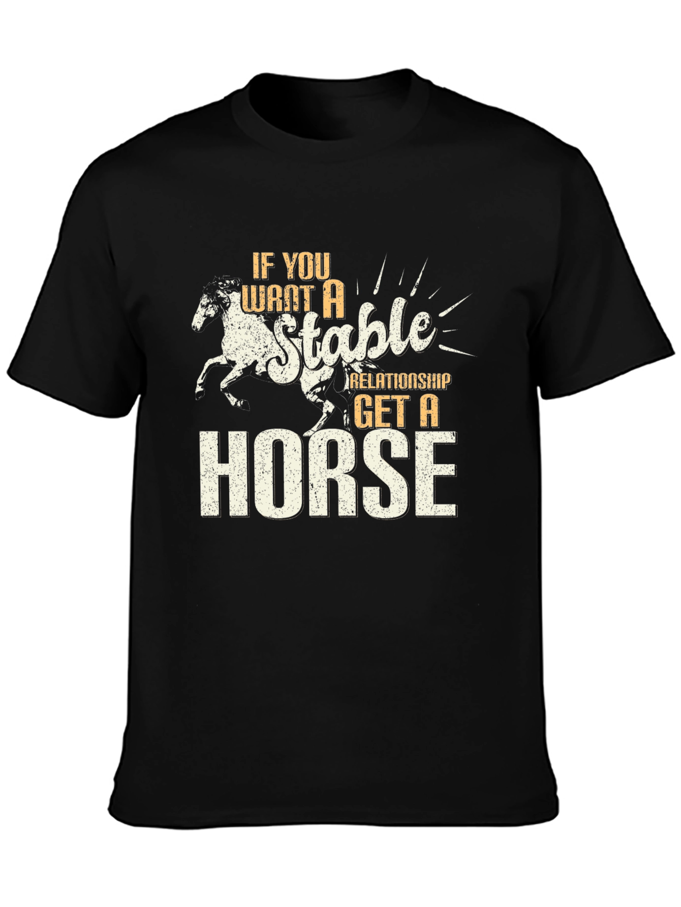 Stable Relationship Horse T-Shirt